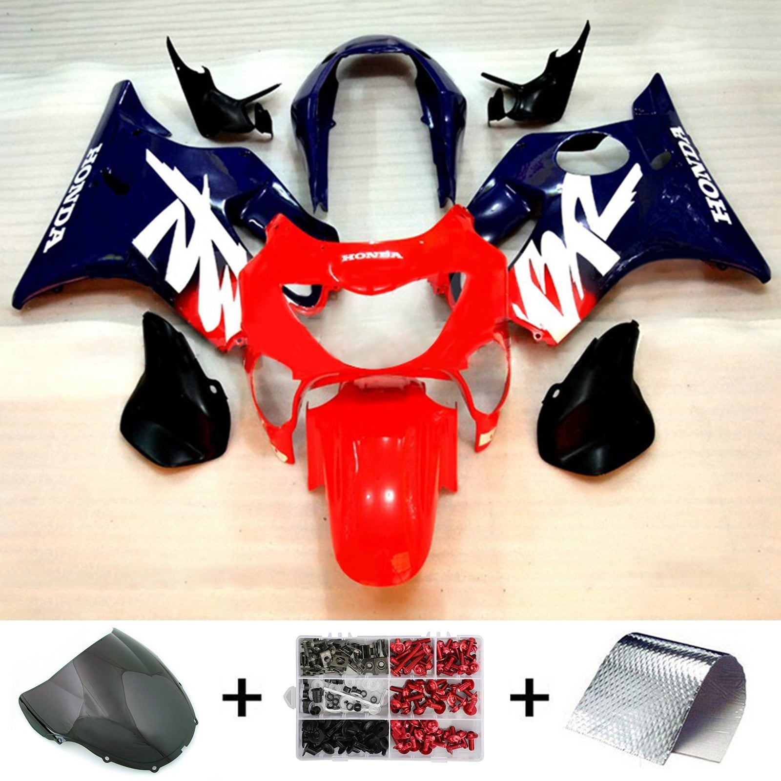 Honda CBR600 F4 1999-2000 Kit Carenado Carrocería Plástico ABS