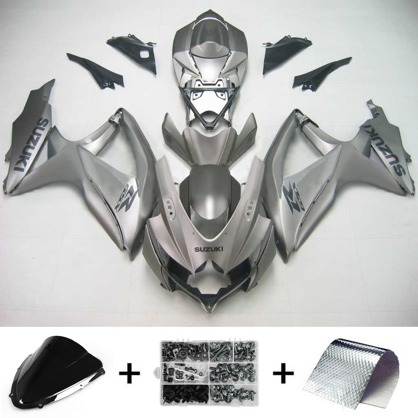 Suzuki GSXR 600/750 2008-2010 Kit Carenado Carrocería Plástico ABS K8