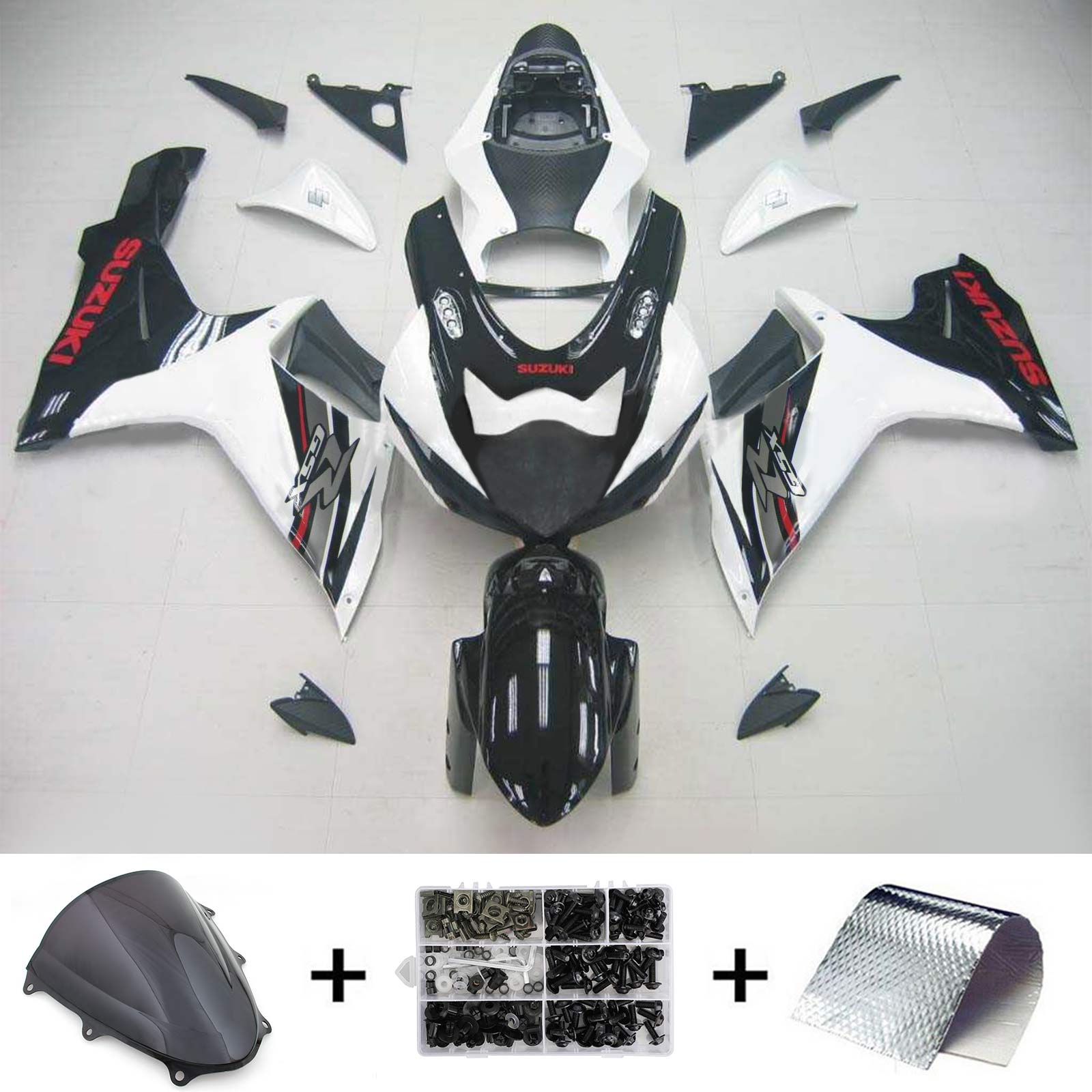 Suzuki GSXR 600/750 2011-2024 K11 Fairing Kit Bodywork Plastic ABS