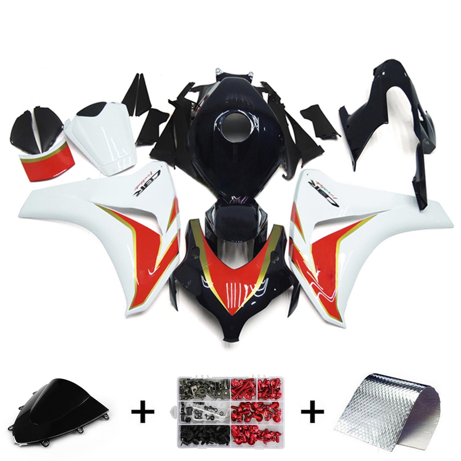 Honda CBR1000RR 2008-2011 Kit Carenado Carrocería Plástico ABS