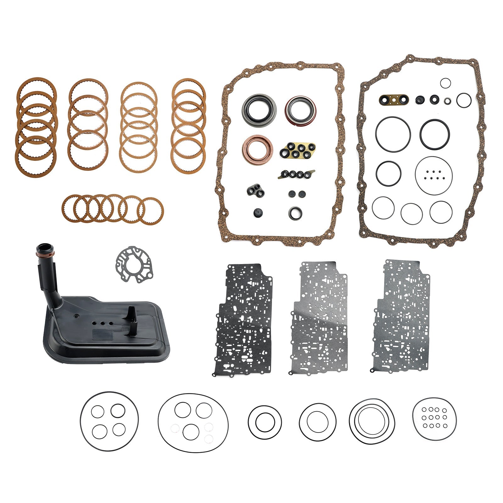 AM GENERAL HUMMER H2, SUT 2006-2010 / H3, H3T, H3X 2008-2011 6L90 6L90E 6L80 6L80E Transmission Master Rebuild Kit