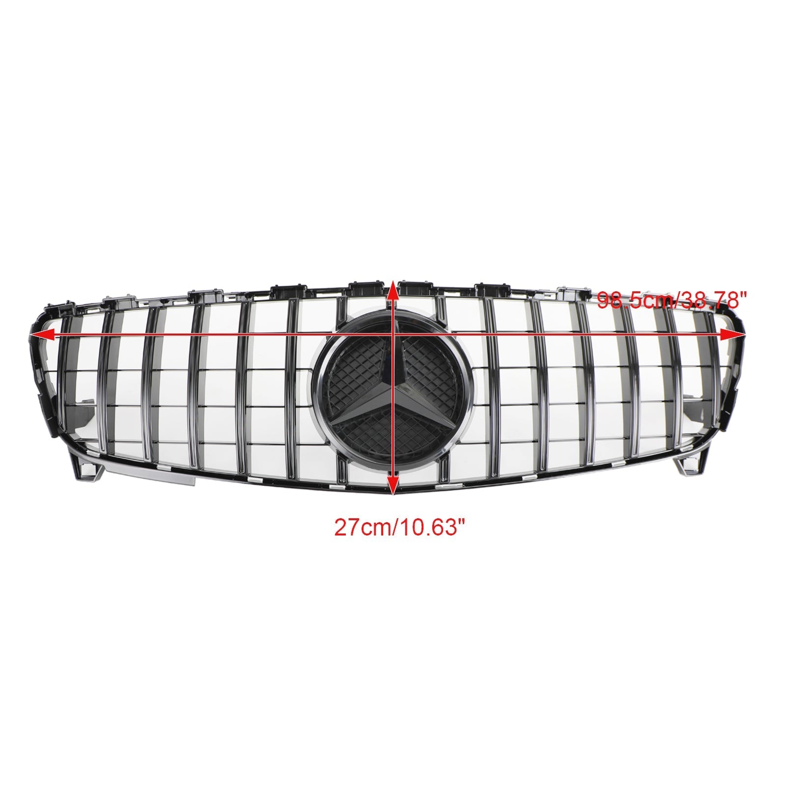 MERCEDES BENZ A CLASS W176 2016-2018 GTR Style Front Bumper Grille Grill