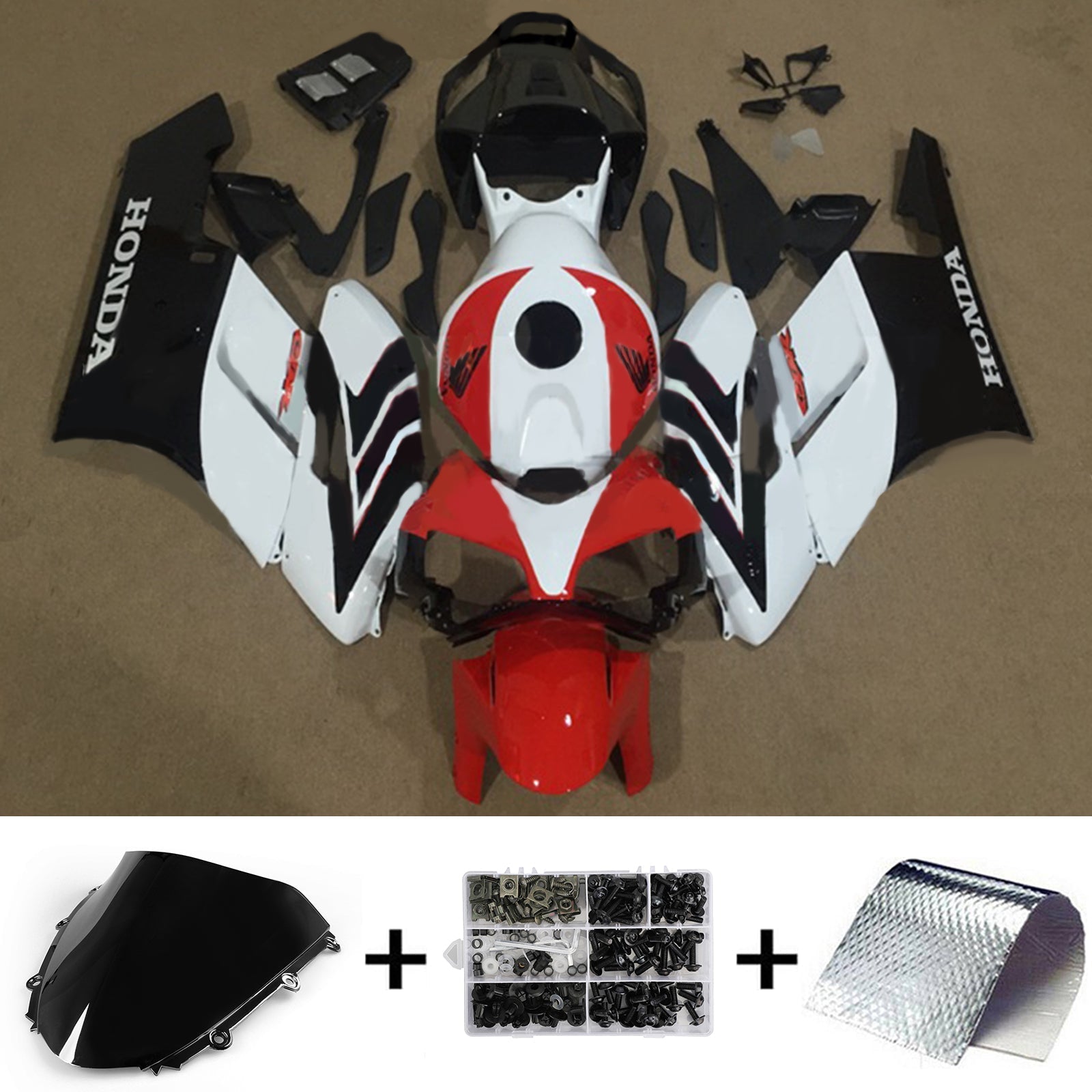 Honda CBR1000RR 2004-2005 Kit Carenado Carrocería Plástico ABS