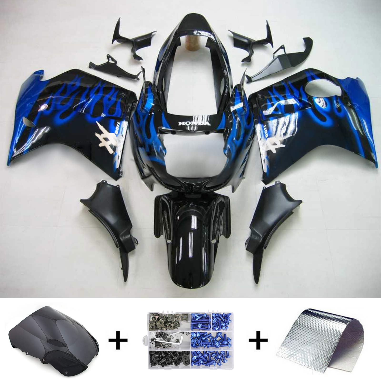 Honda CBR1100XX SuperBlackBird 1996-2007 Fairing Kit