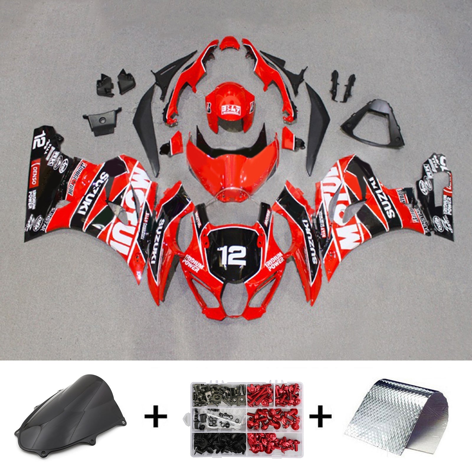 Suzuki GSXR1000 2017-2024 K17 Fairing Kit Bodywork Plastic ABS