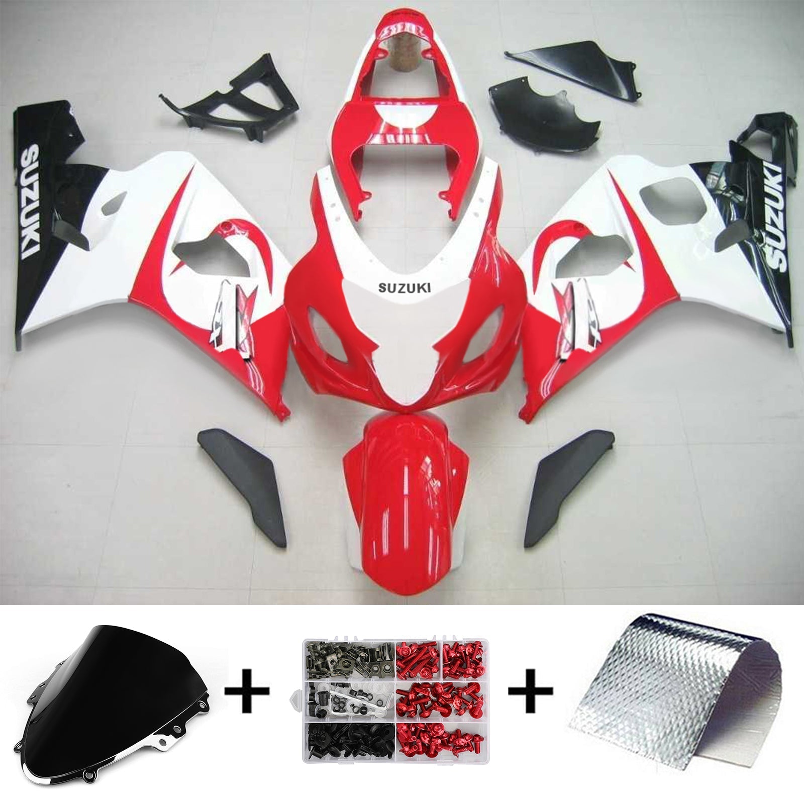 Suzuki GSXR 600/750 2004-2005 Kit Carenado Carrocería Plástico ABS