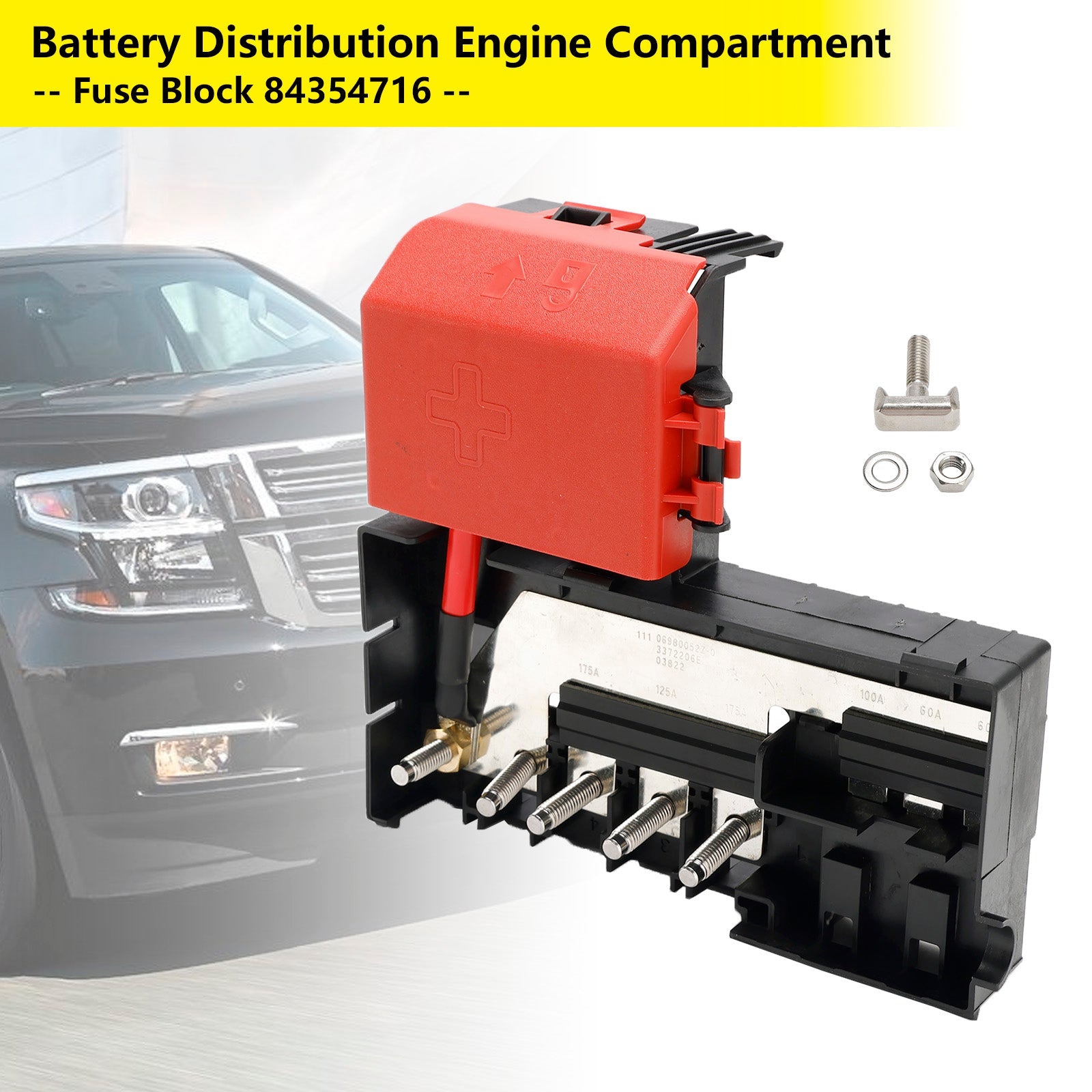 Cadillac Escalade (ESV) GMC Yukon (XL) 2015-2020 Battery Distribution 84354716 Engine Compartment Fuse Block