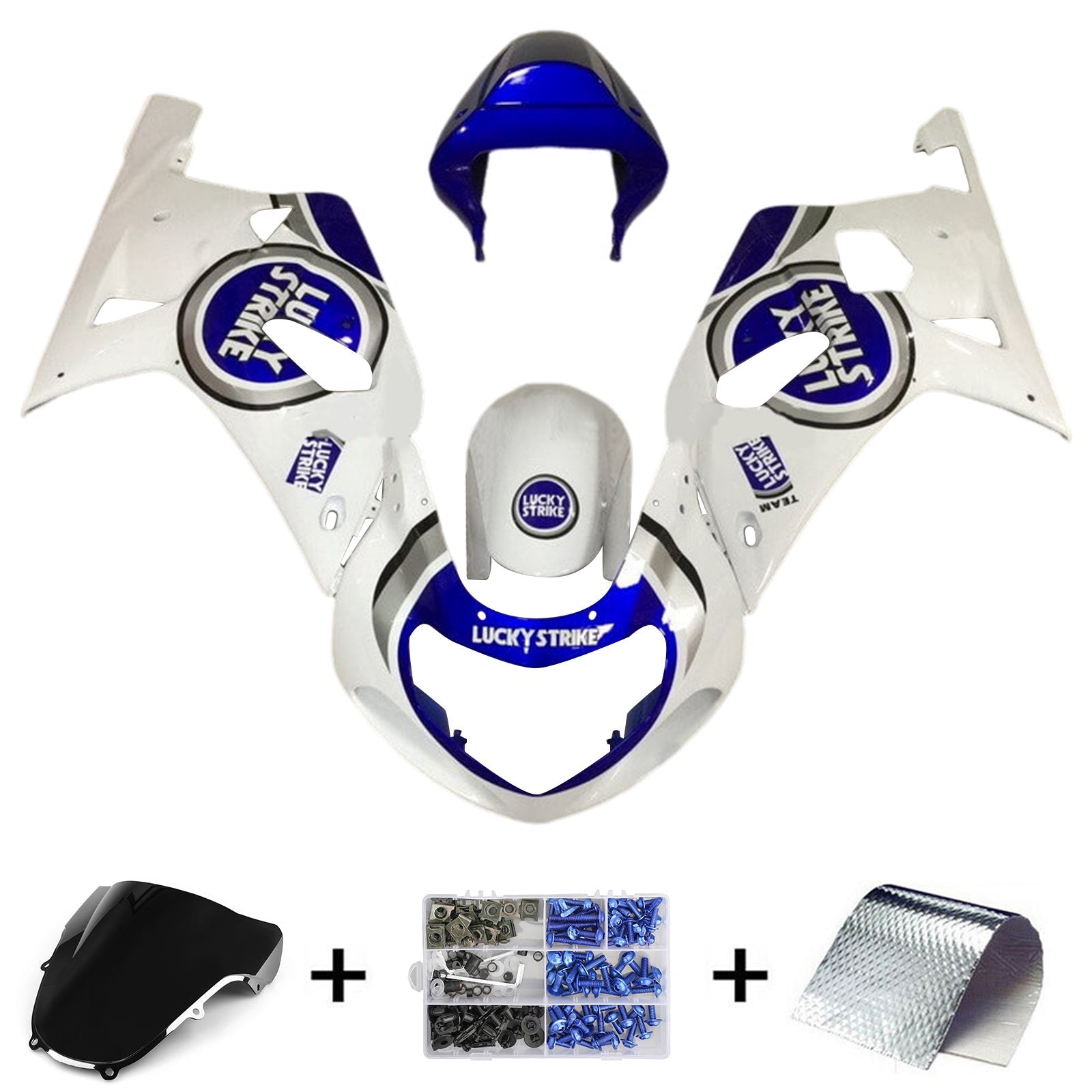 Amotopart Suzuki GSXR600 2001-2003 GSXR750 2000-2003 K1 Fairing Kit