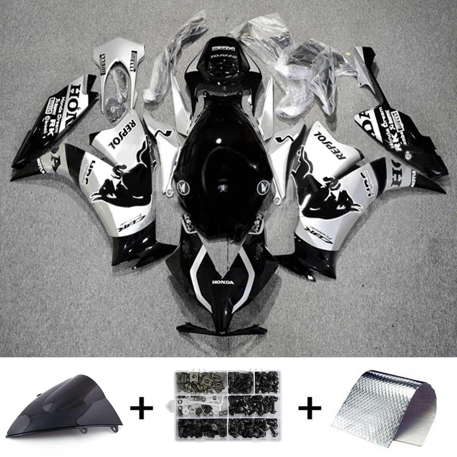 Honda CBR1000RR 2012-2016 Kit Carenado Carrocería Plástico ABS