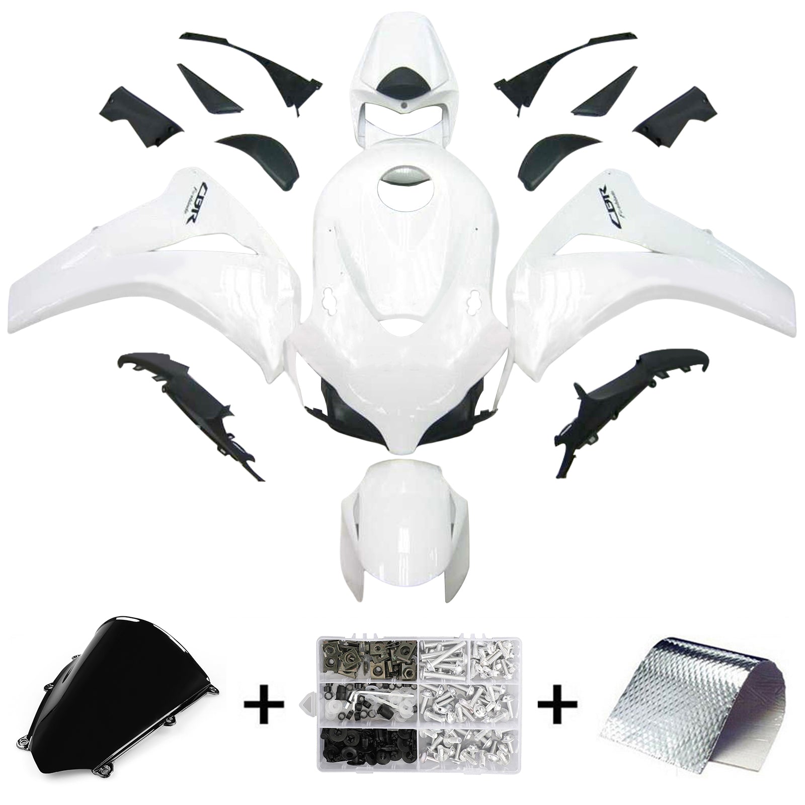 Honda CBR1000RR 2008-2011 Fairing Kit Bodywork Plastic ABS