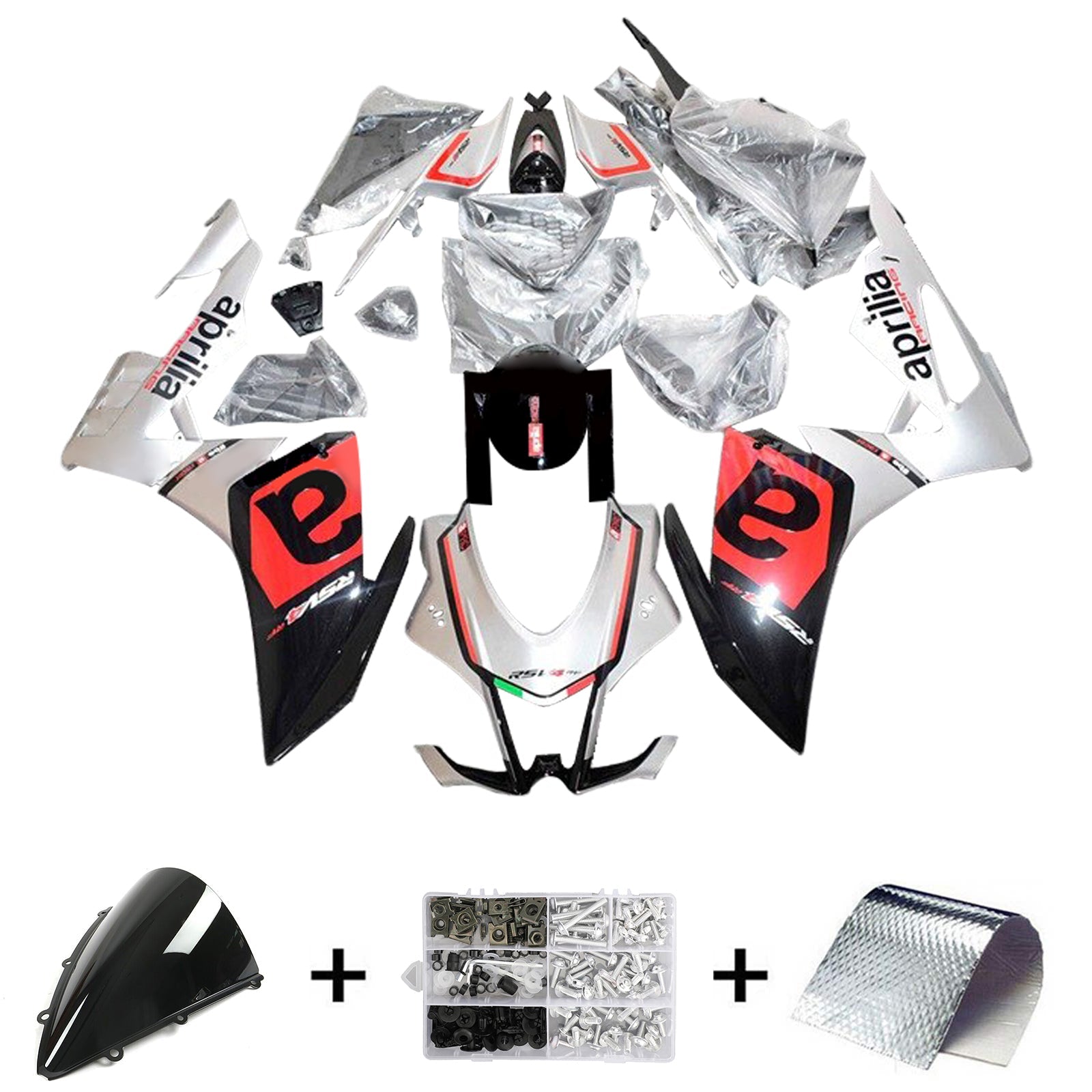 Amotopart Aprilia RSV4 1000 2016-2020 Fairing Kit Bodywork Plastic