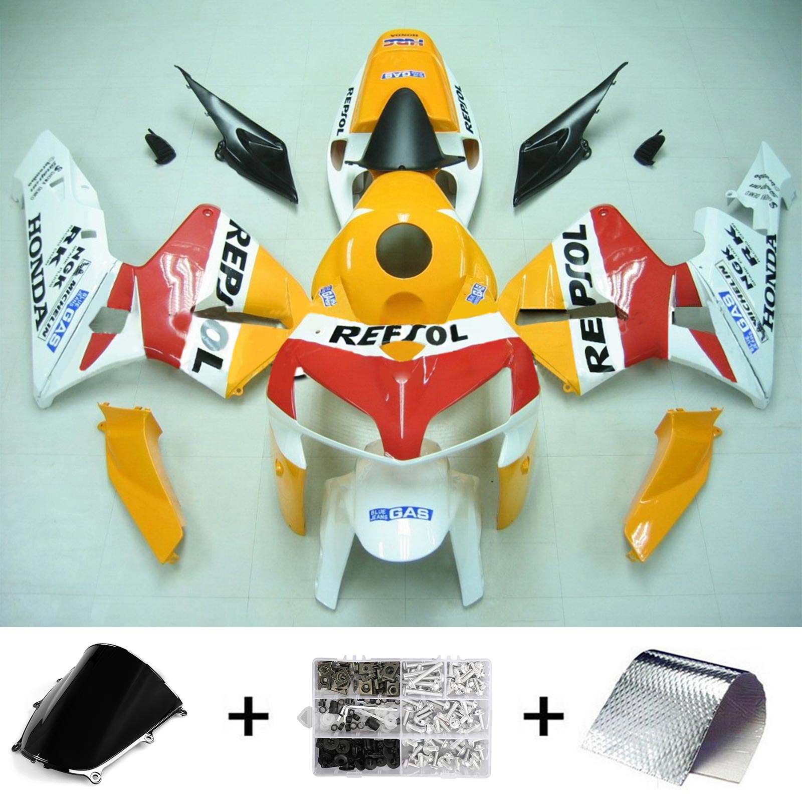 Honda CBR600RR 2005-2006 F5 Kit Carenado Carrocería Plástico ABS