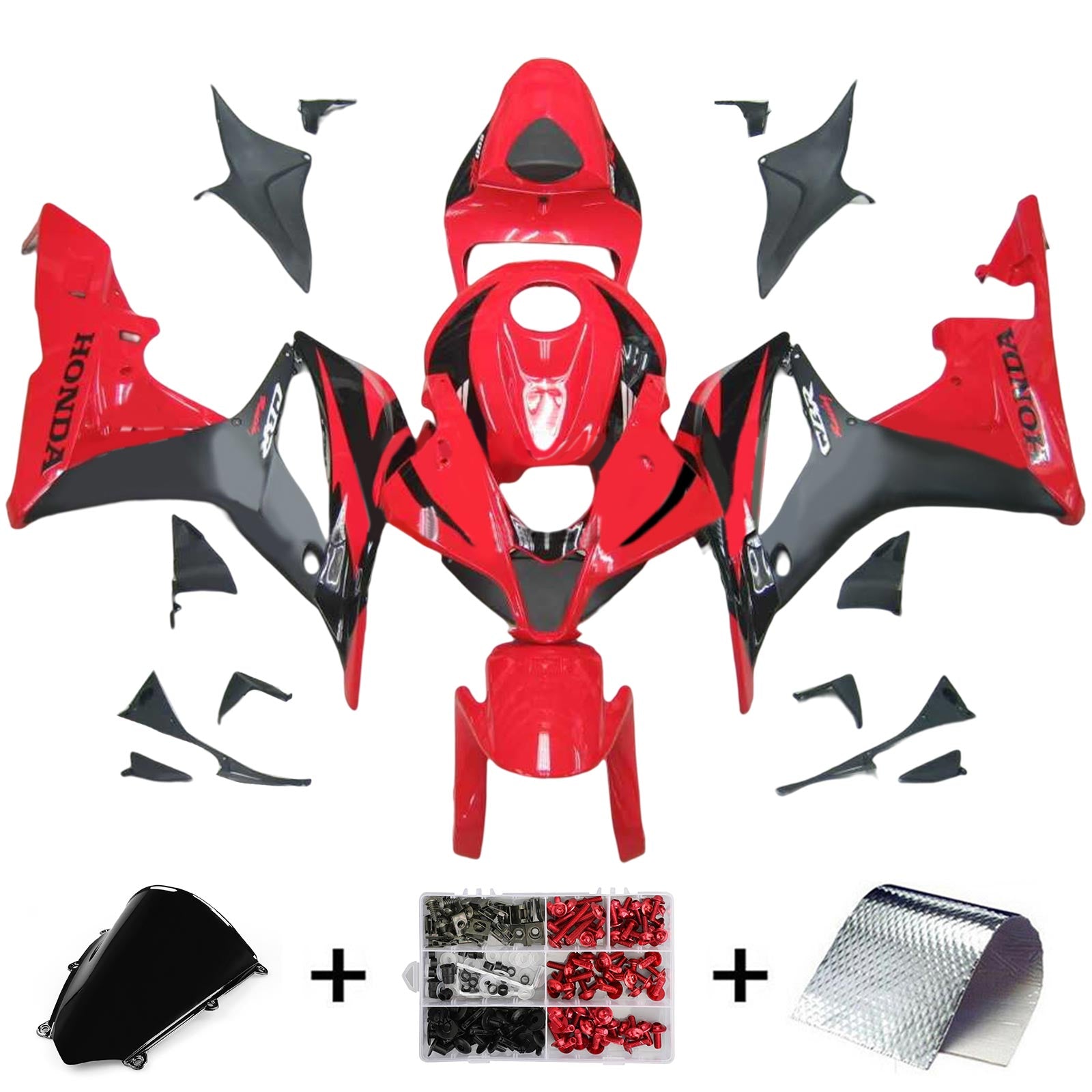 Honda CBR600RR 2007-2008 F5 Fairing Kit Bodywork Plastic ABS