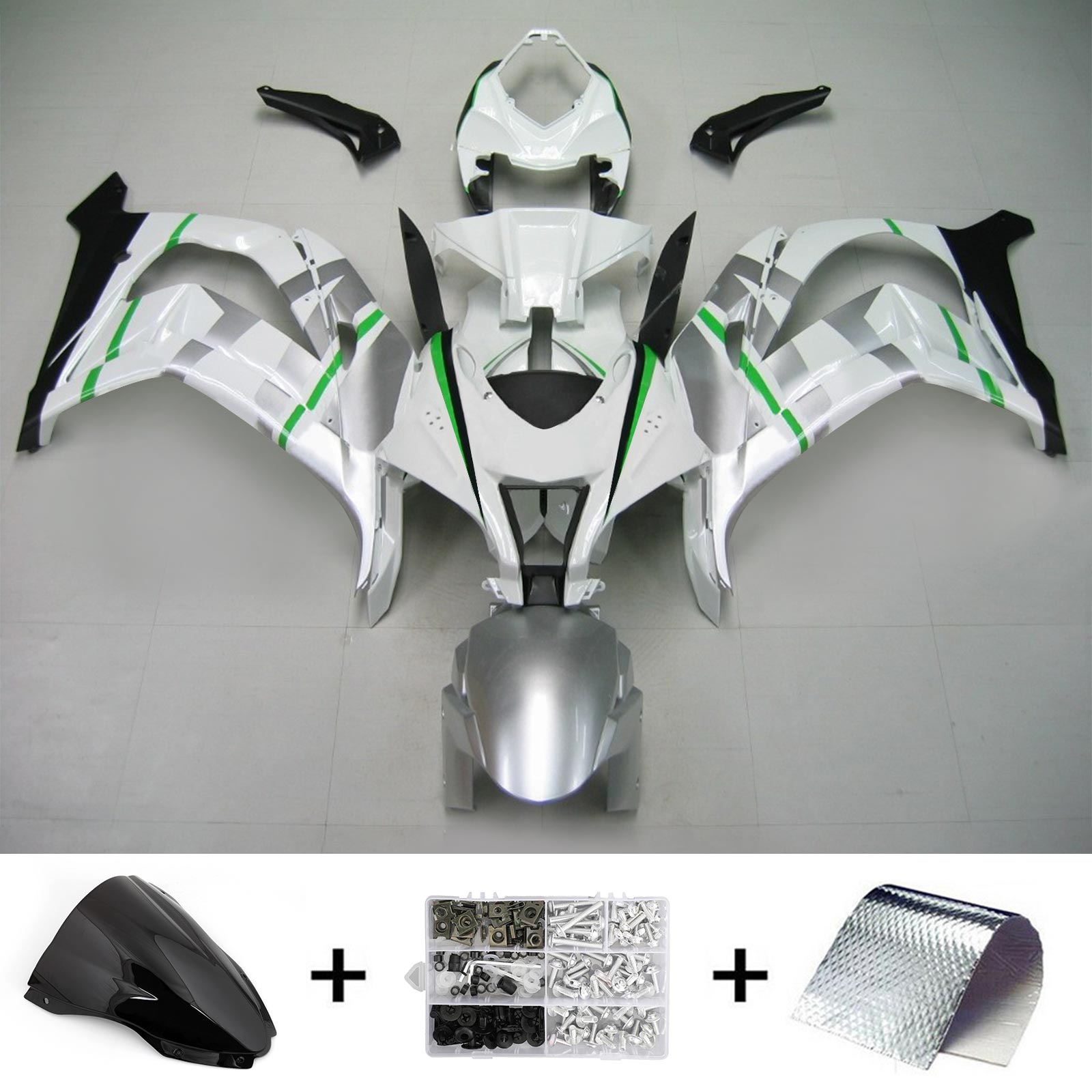 Kawasaki ZX-10R ZX-10RR 2021-2024 Fairing Kit Bodywork ABS