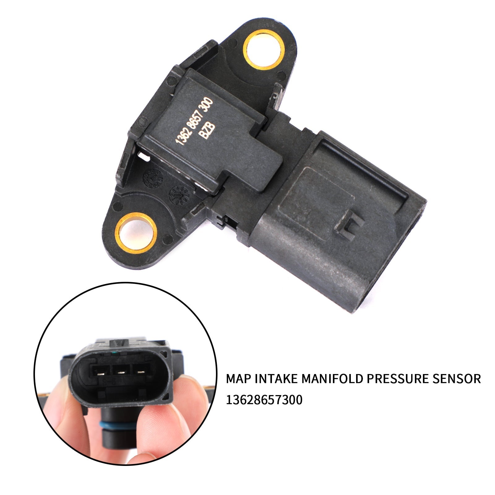 Air Intake Pressure Sensor MAP Sensor 13628657300 For BMW 1 3 5 6 7 Series 02-13 Generic