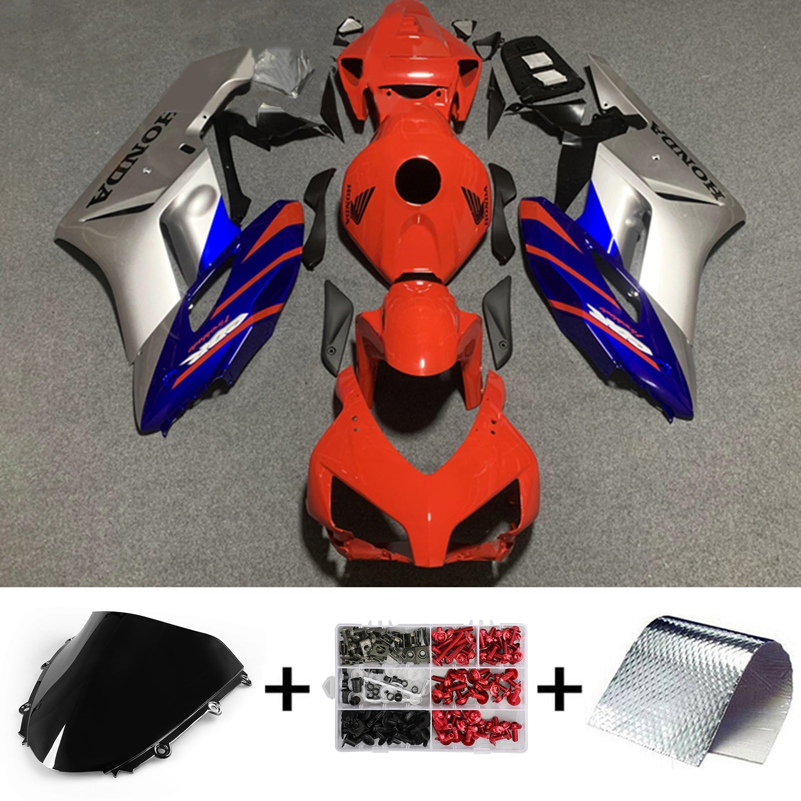 Honda CBR1000RR 2004-2005 Kit Carenado Carrocería Plástico ABS