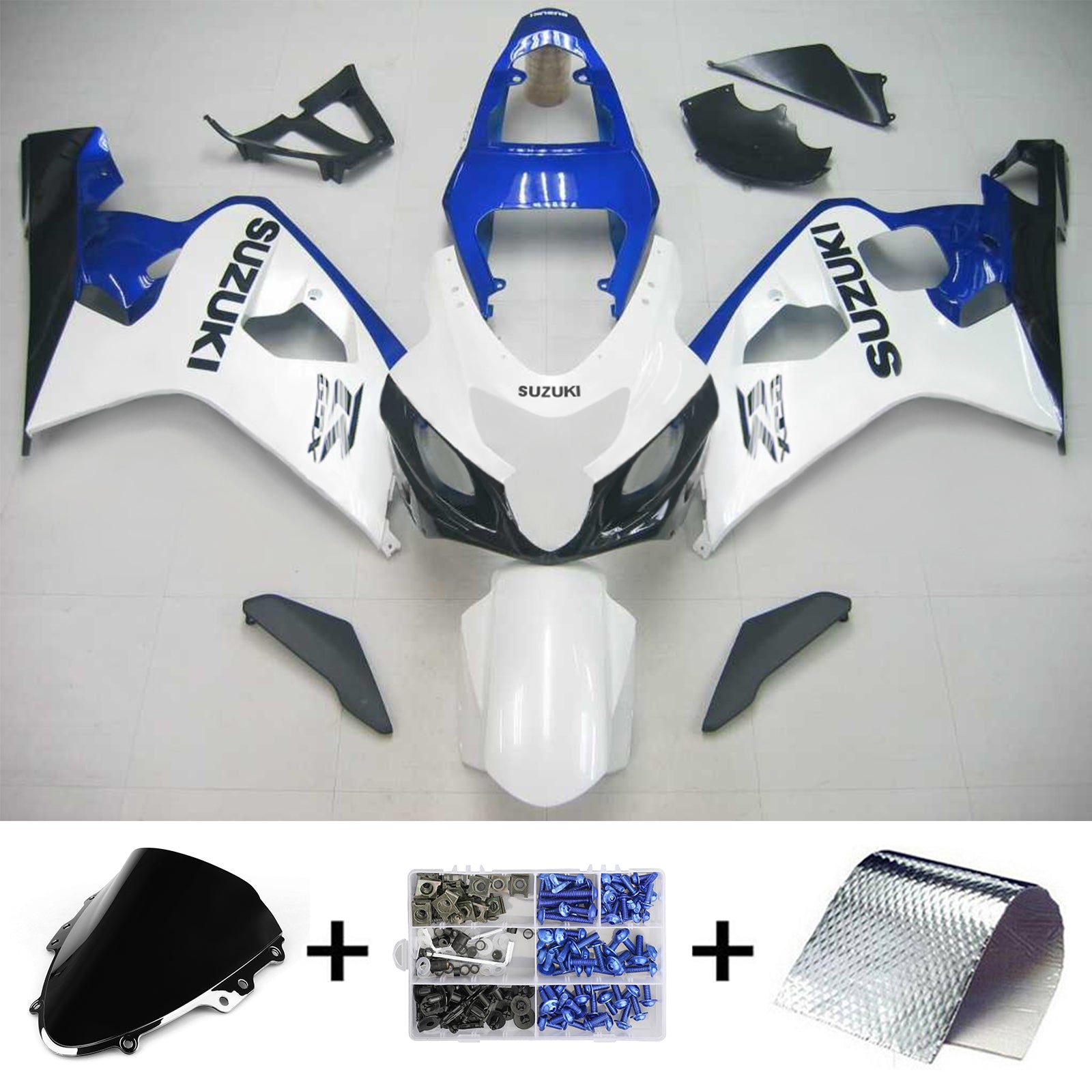 Suzuki GSXR 600/750 2004-2005 Kit Carenado Carrocería Plástico ABS