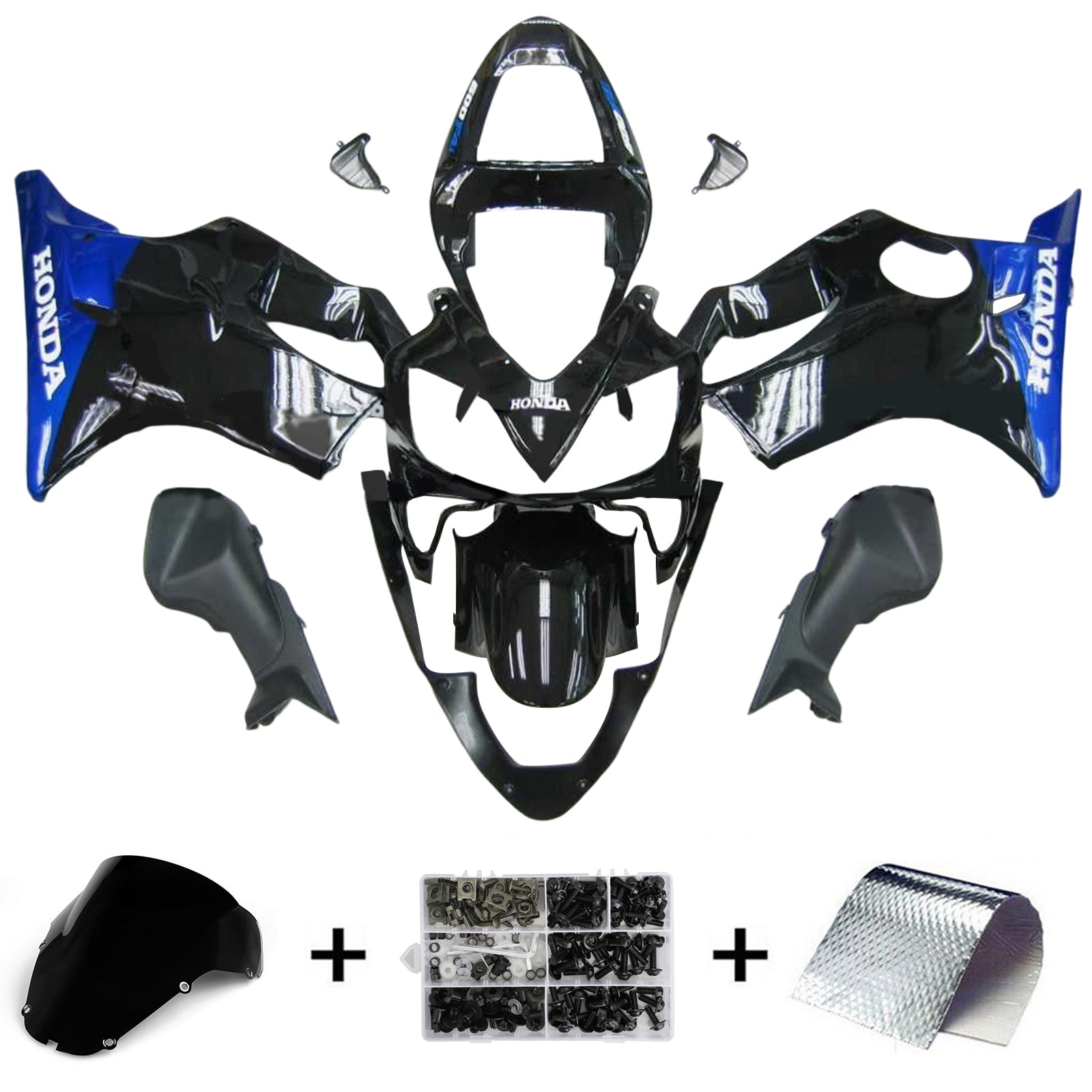 Honda CBR600 F4i 2001-2003 Kit Carenado Carrocería Plástico ABS