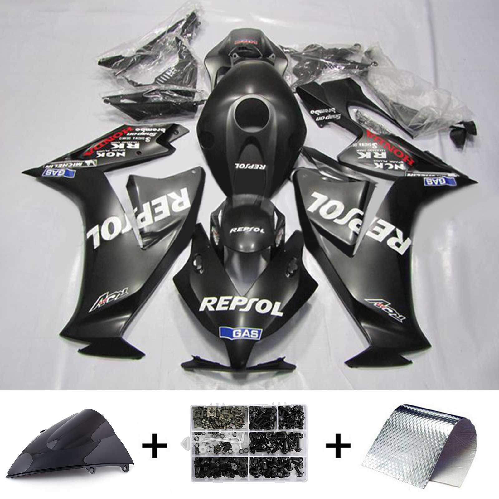 Honda CBR1000RR 2012-2016 Kit Carenado Carrocería Plástico ABS