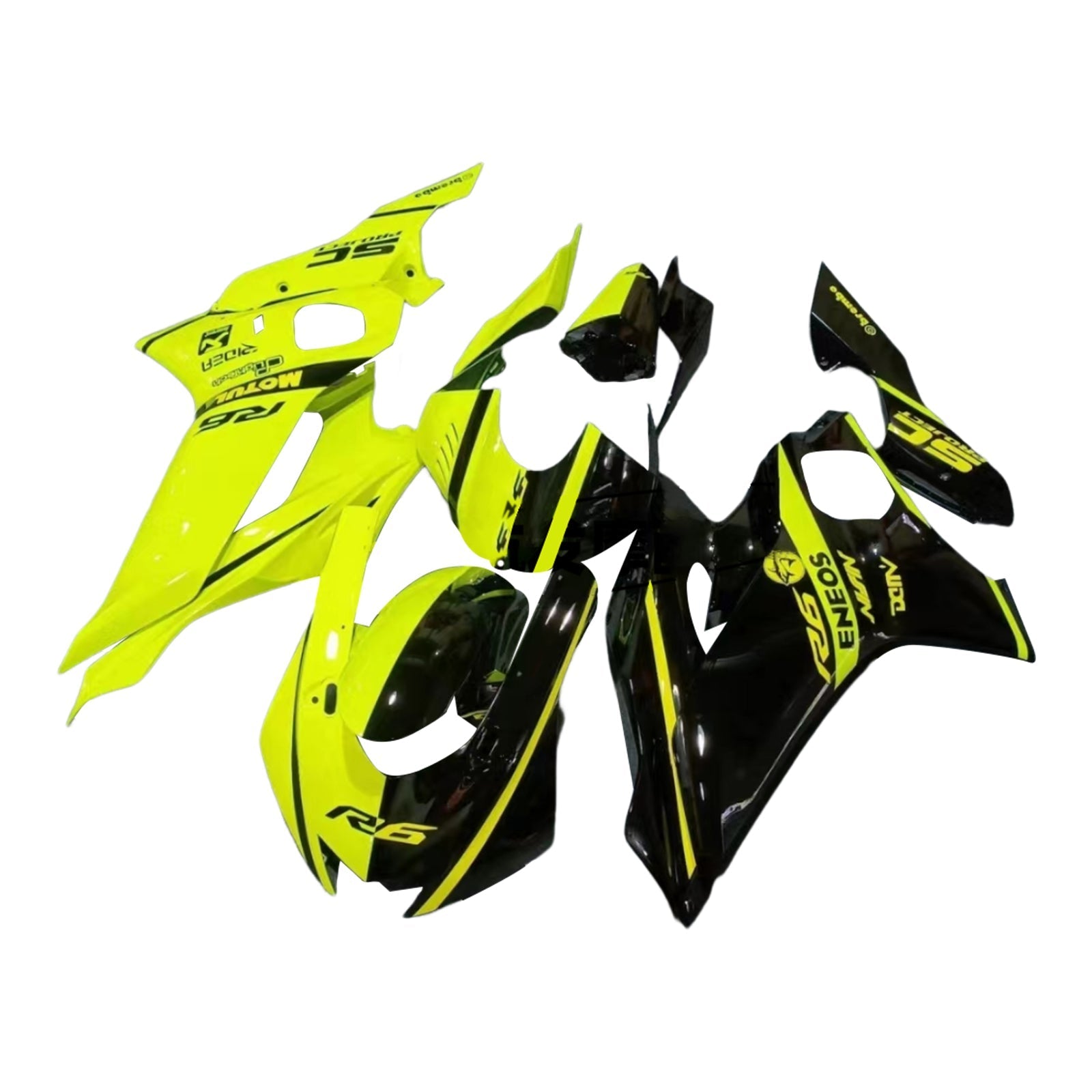 Yamaha YZF-R6 2017-2023 Fairing Kit Bodywork Plastic ABS