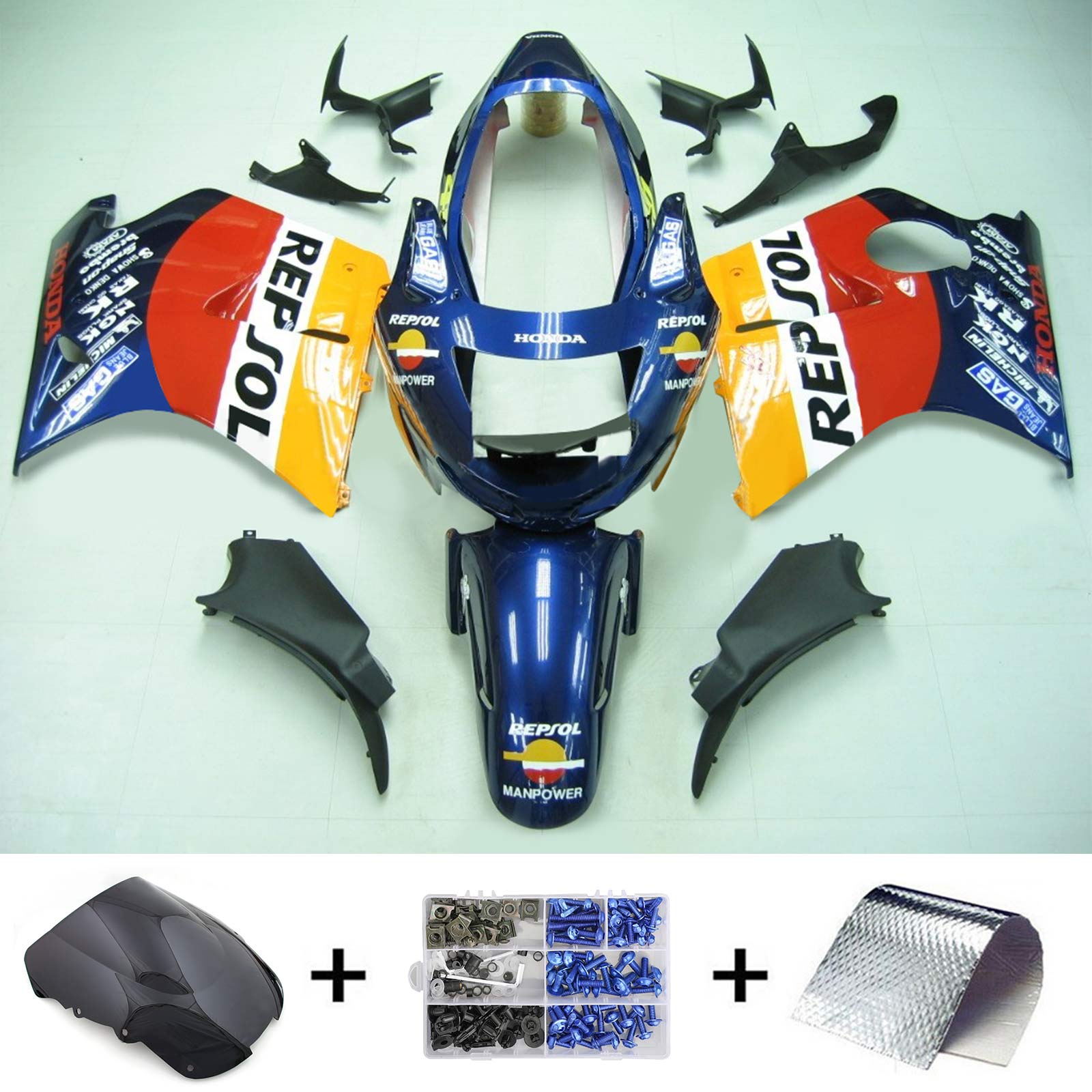 Kit carenado Honda CBR1100XX SuperBlackBird 1996-2007