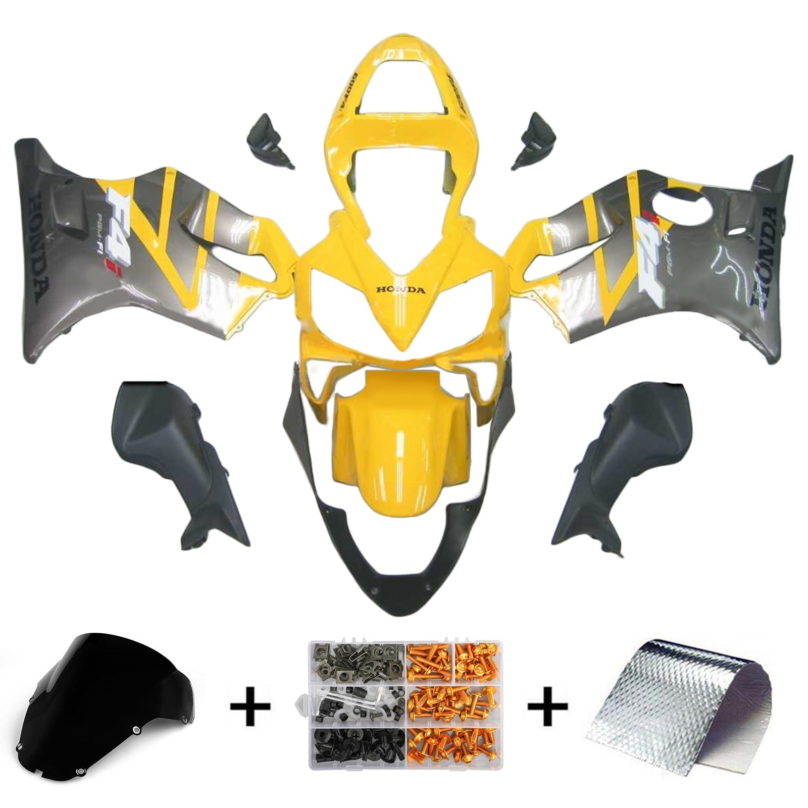 Honda CBR600 F4i 2001-2003 Kit Carenado Carrocería Plástico ABS