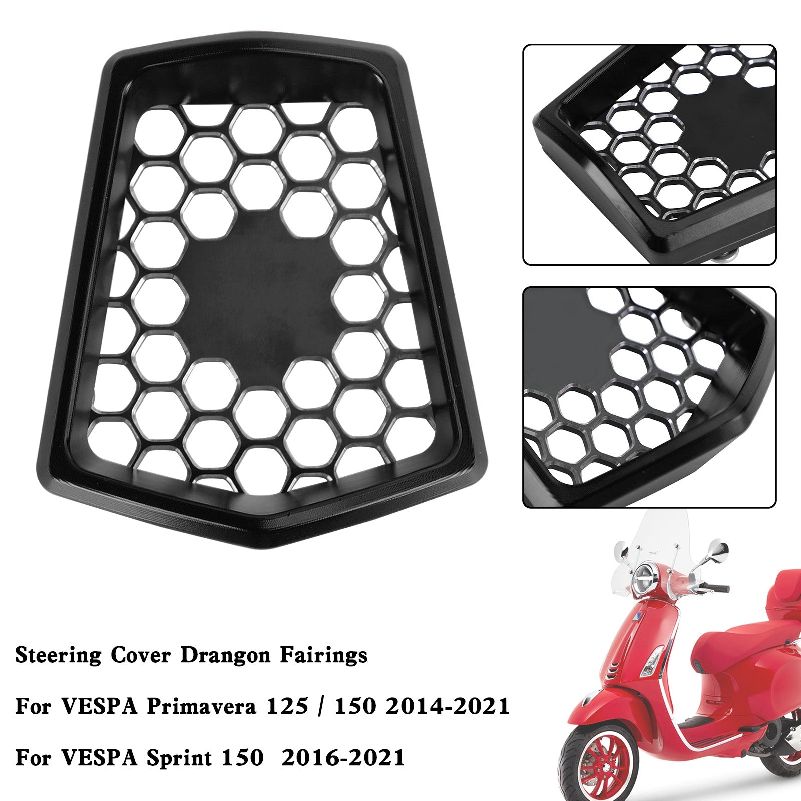 VESPA Sprint Primavera 125/150 2014-2021 Front Center Horn Cover