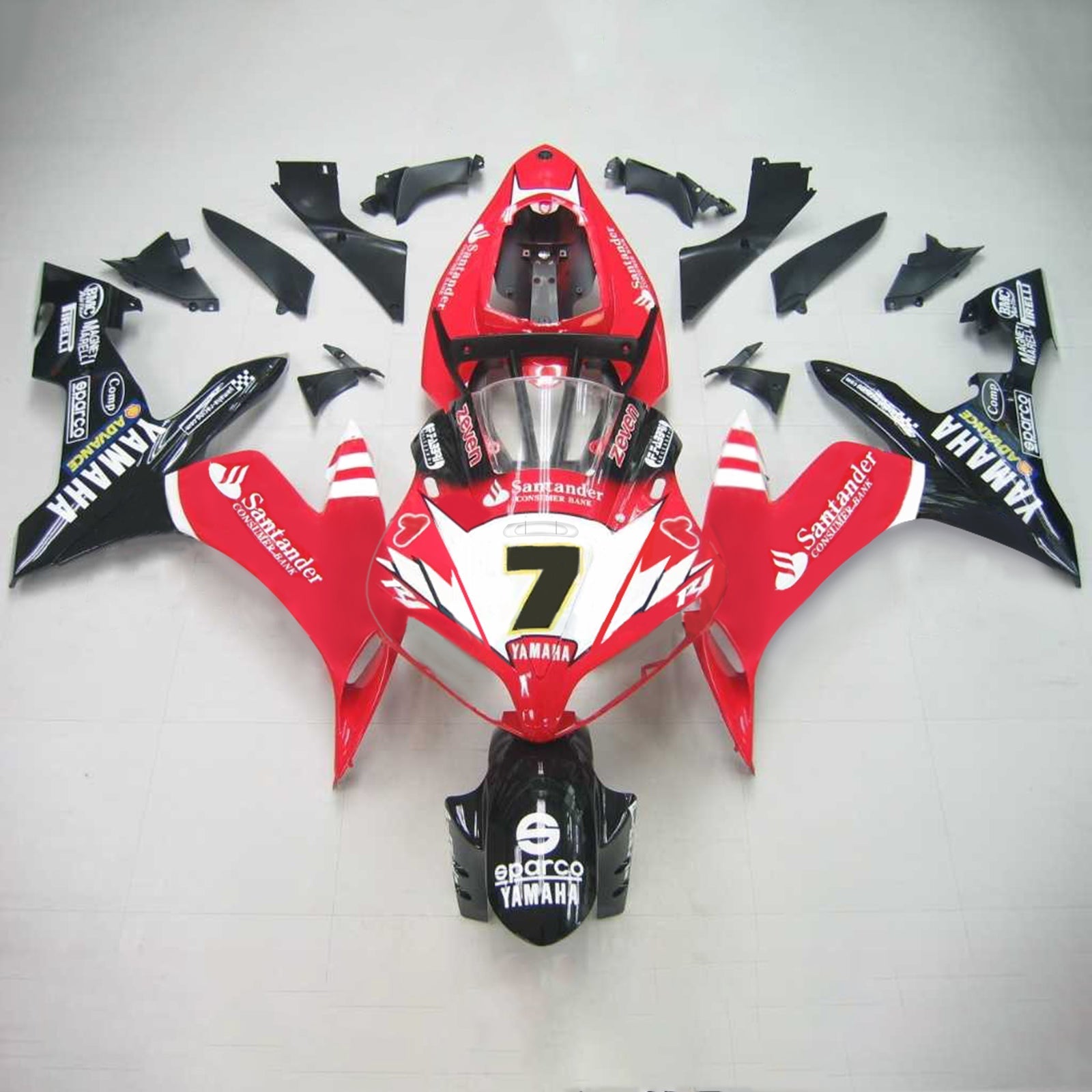 Kit de carenado para Yamaha YZF 1000 R1 2004-2006 Genérico