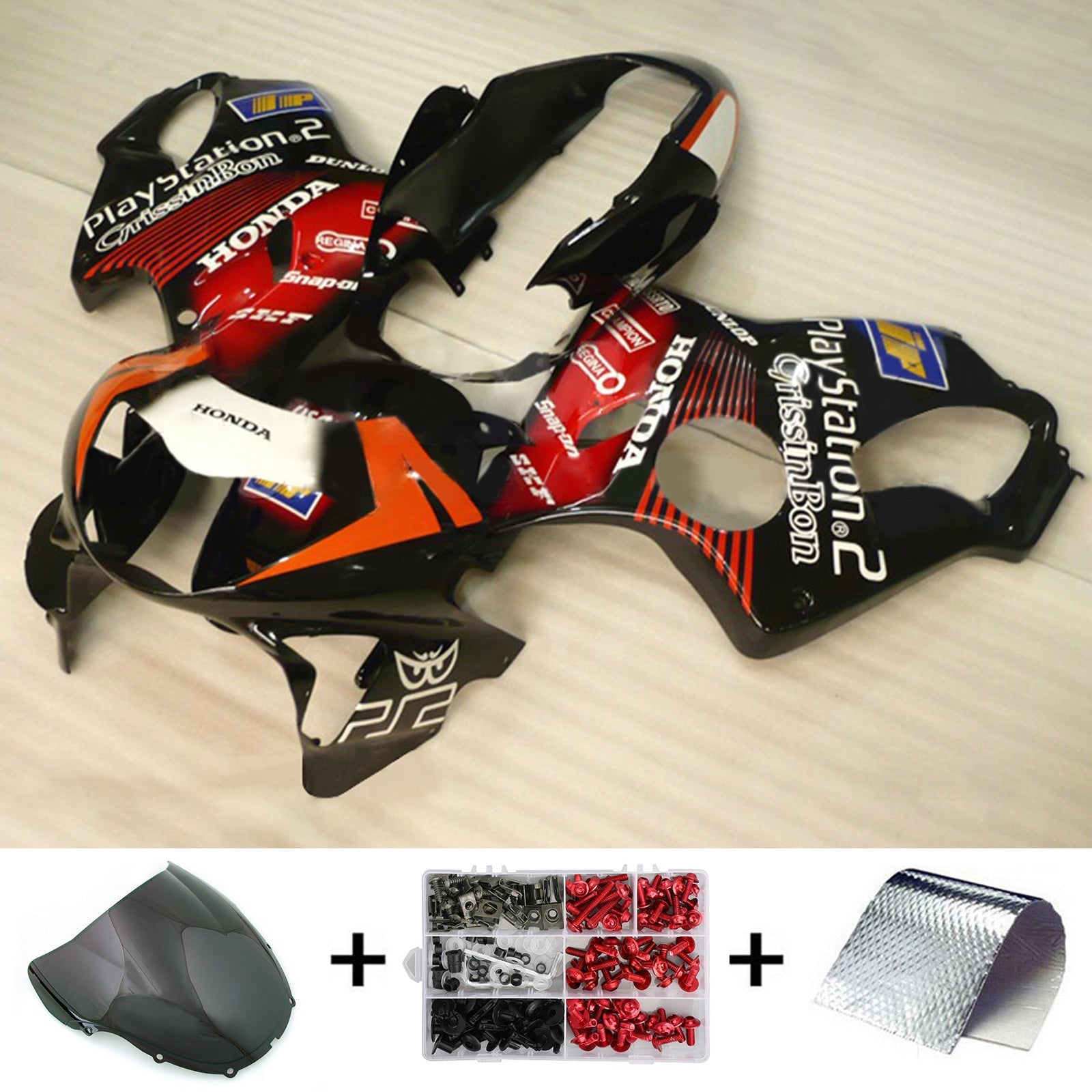 Honda CBR600 F4 1999-2000 Kit Carenado Carrocería Plástico ABS