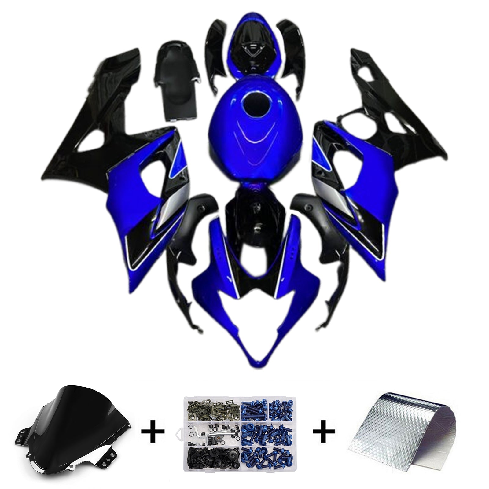 Injection Fairing Kit Bodywork Plastic ABS For Suzuki GSXR1000 2005-2006 K5