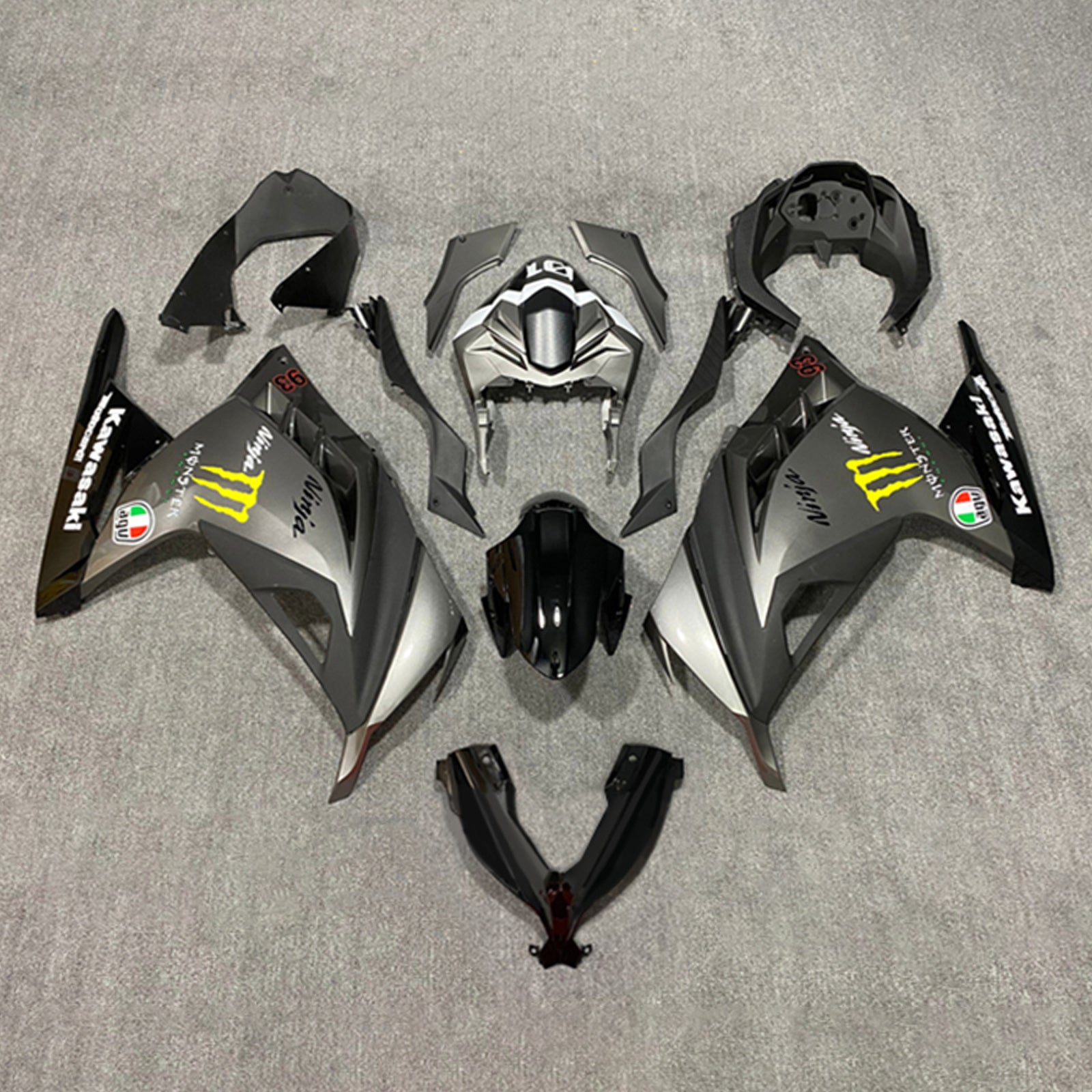 Kawasaki EX300/Ninja300 2013-2017 Kit Carenado Carrocería Plástico ABS