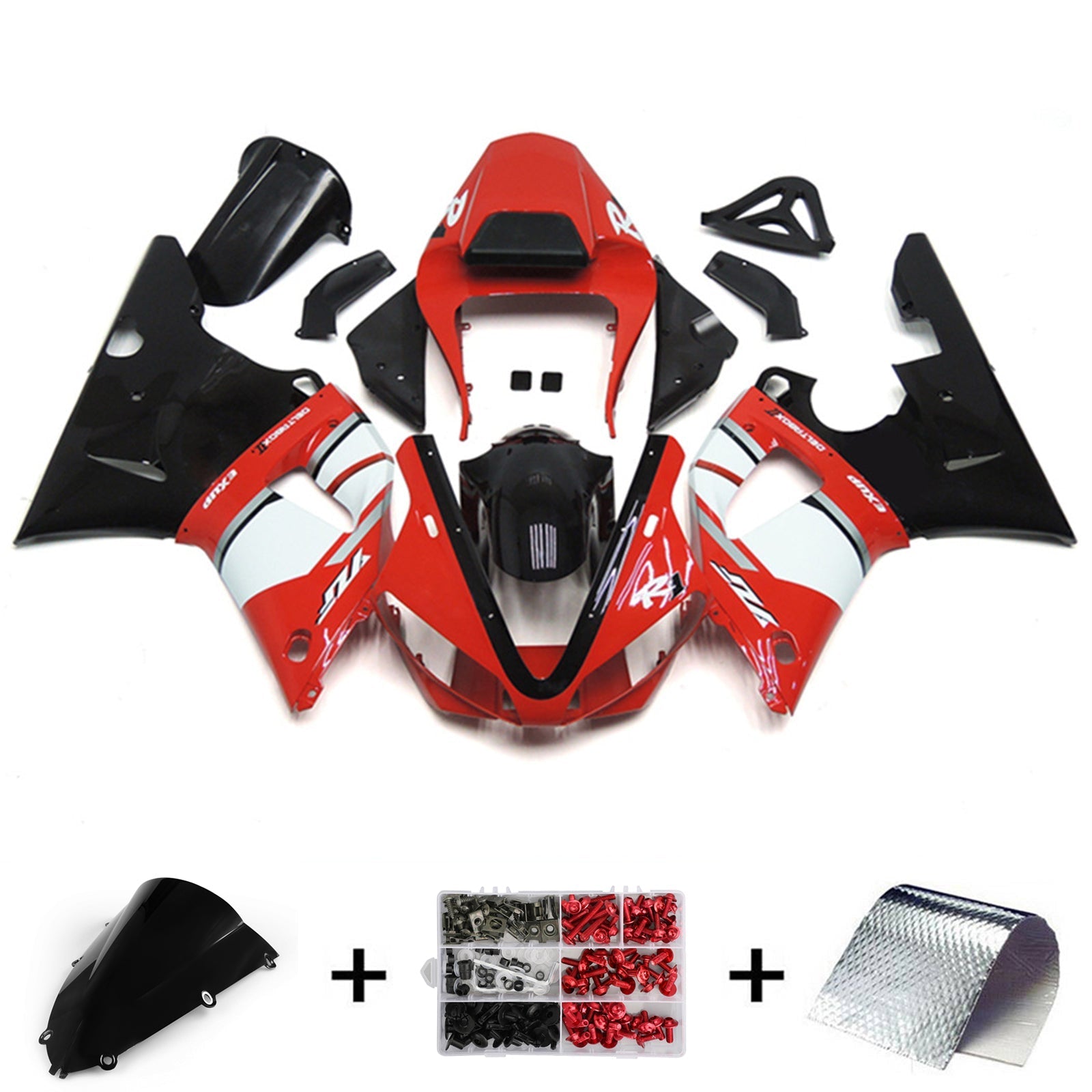 Yamaha YZF 1000 R1 1998-1999 Fairing Kit Bodywork Plastic ABS