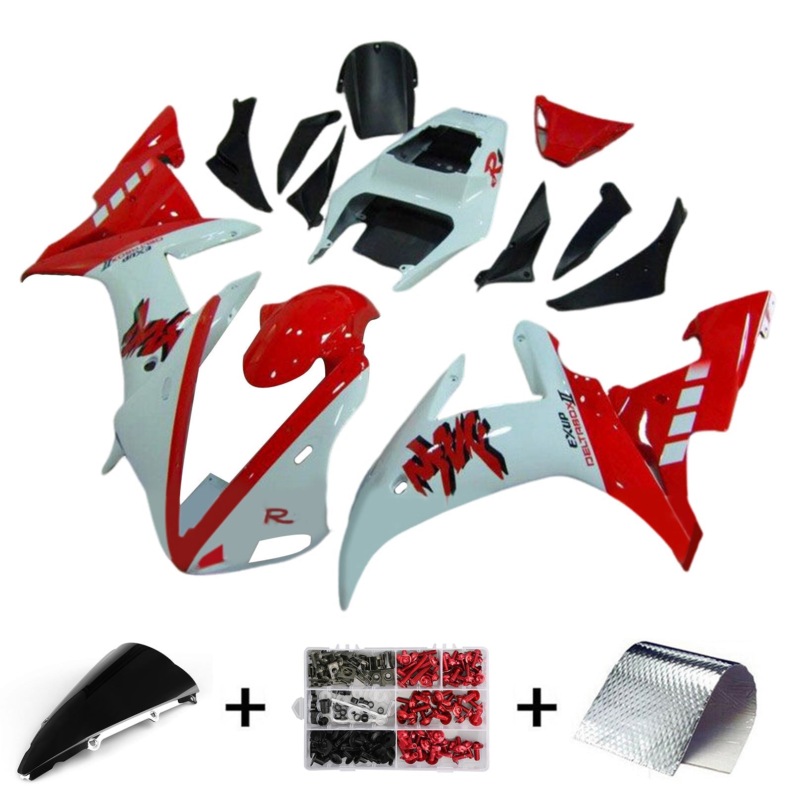 Yamaha YZF 1000 R1 2002-2003 Kit Carenado Carrocería Plástico ABS