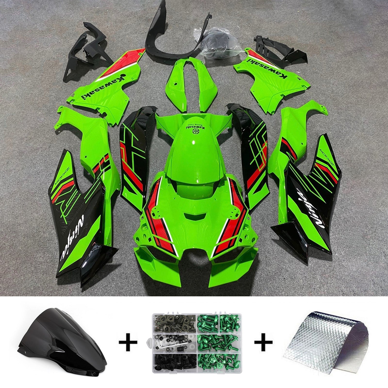 Kawasaki ZX-10R ZX-10RR 2021-2024 Kit Carenado Carrocería ABS