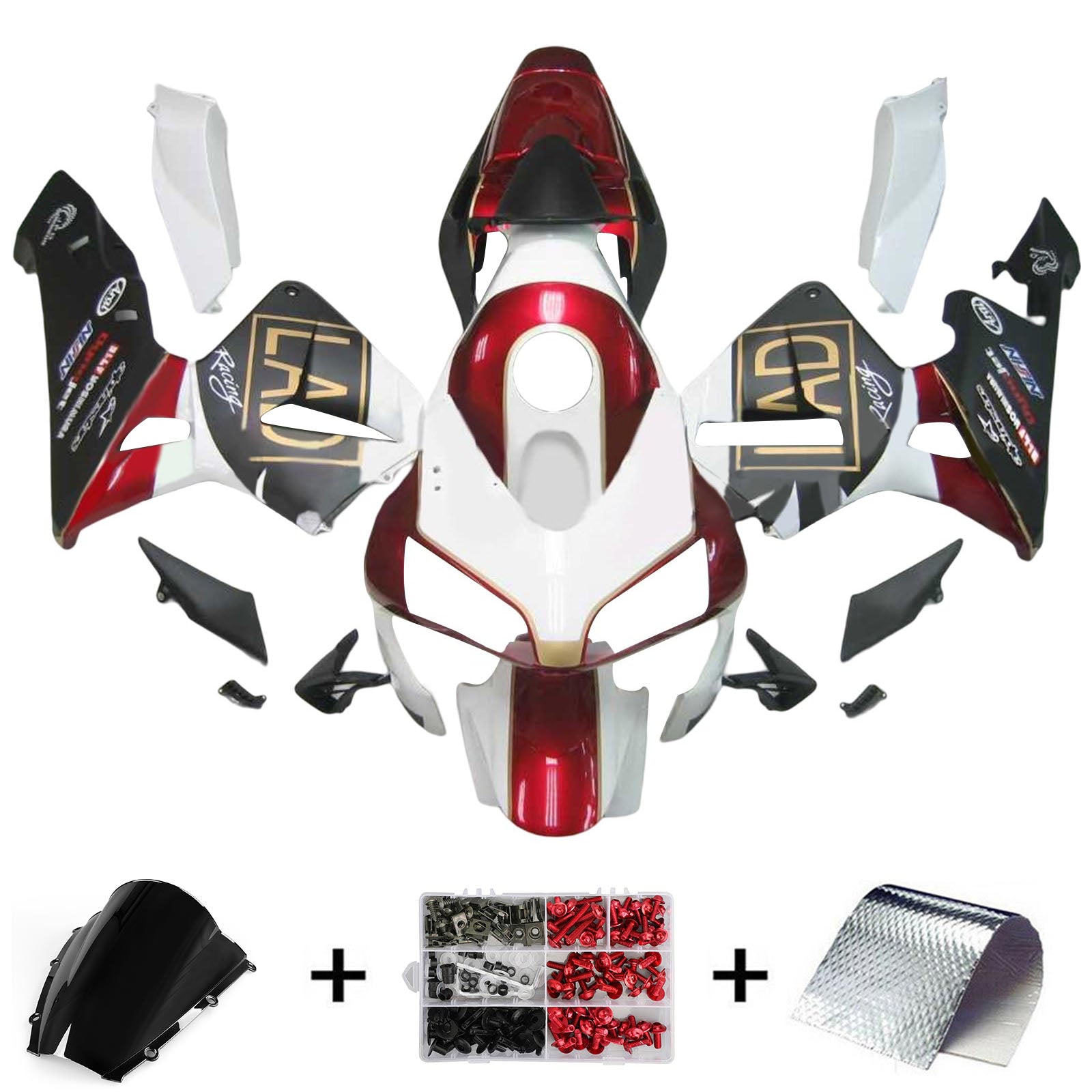 Honda CBR600RR 2003-2004 F5 Fairing Kit Bodywork Plastic ABS