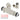 1Pcs Fuel Injector For Hyundai Kia 1.0 1.2 2011-2020 35310-04000 35350-04000