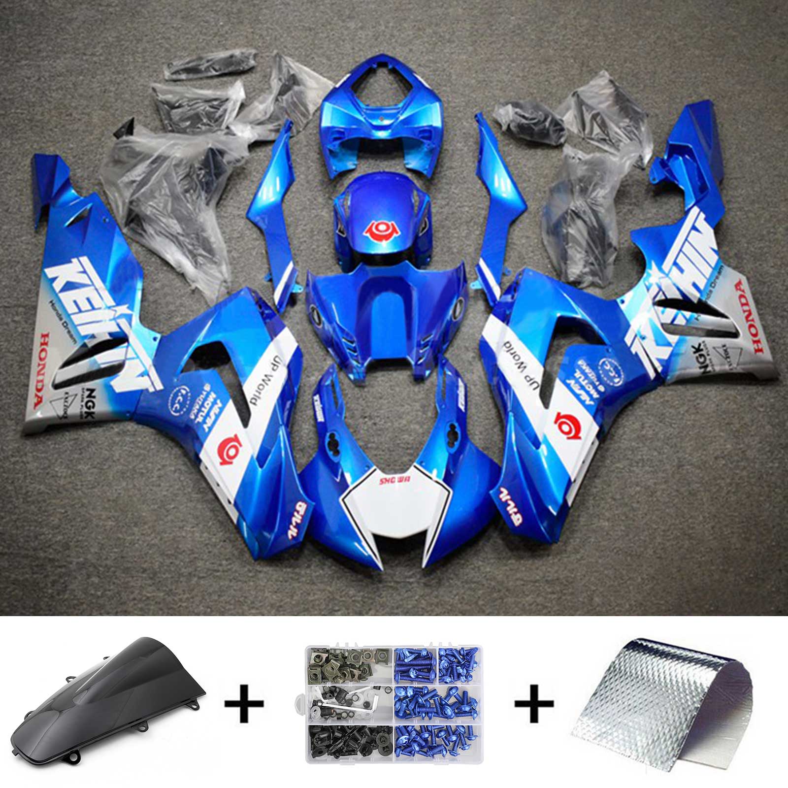 Honda CBR1000RR-R 2020-2023 Kit Carenado Carrocería Plástico ABS