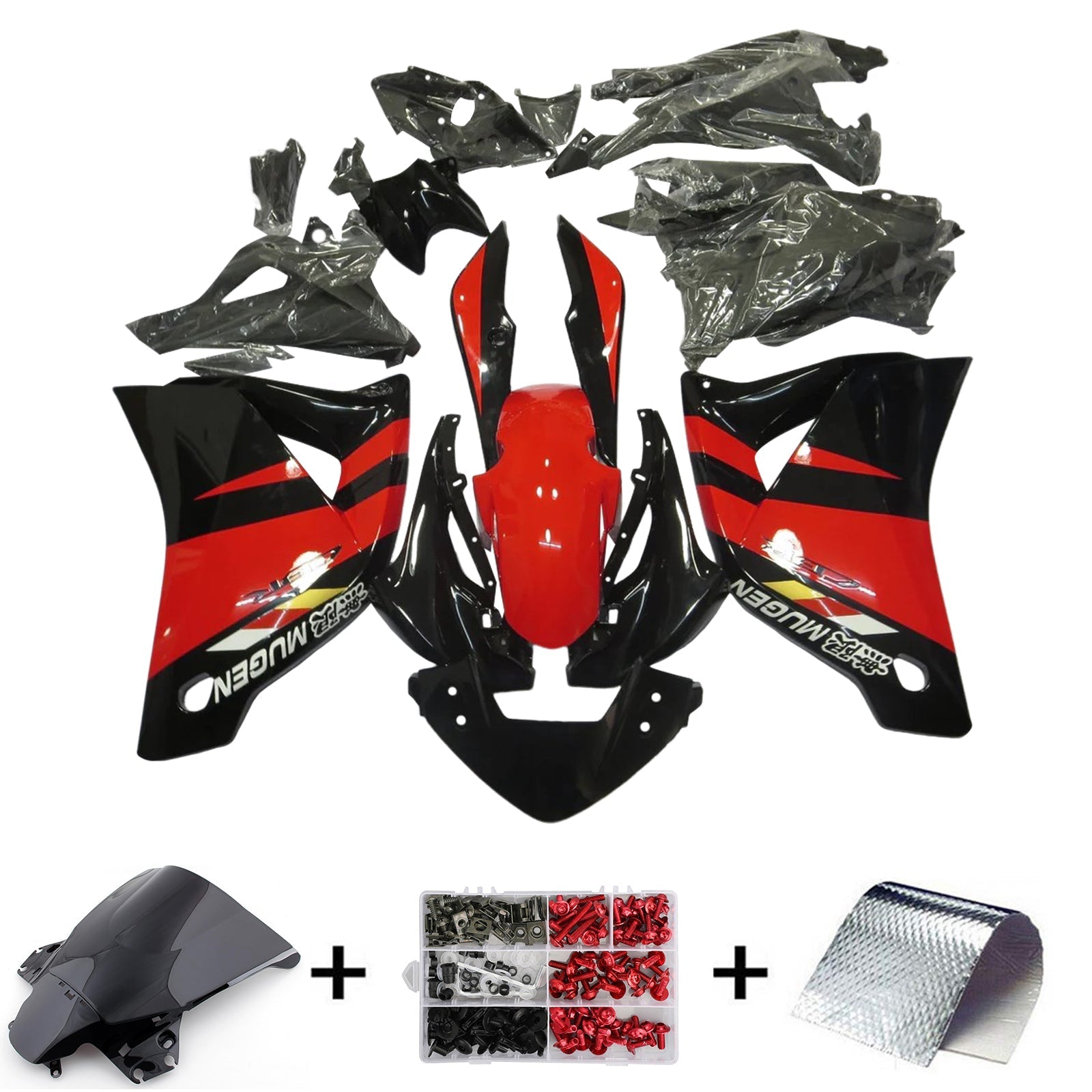 Amotopart Honda CBR250R 2011-2015 Fairing Kit Bodywork Plastic ABS