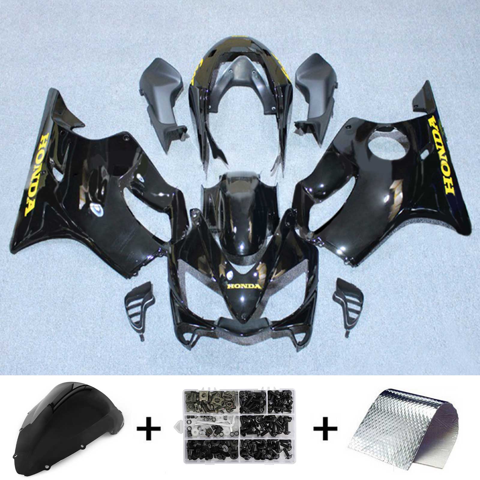 Honda CBR600 F4i 2004-2007 Kit Carenado Carrocería Plástico ABS