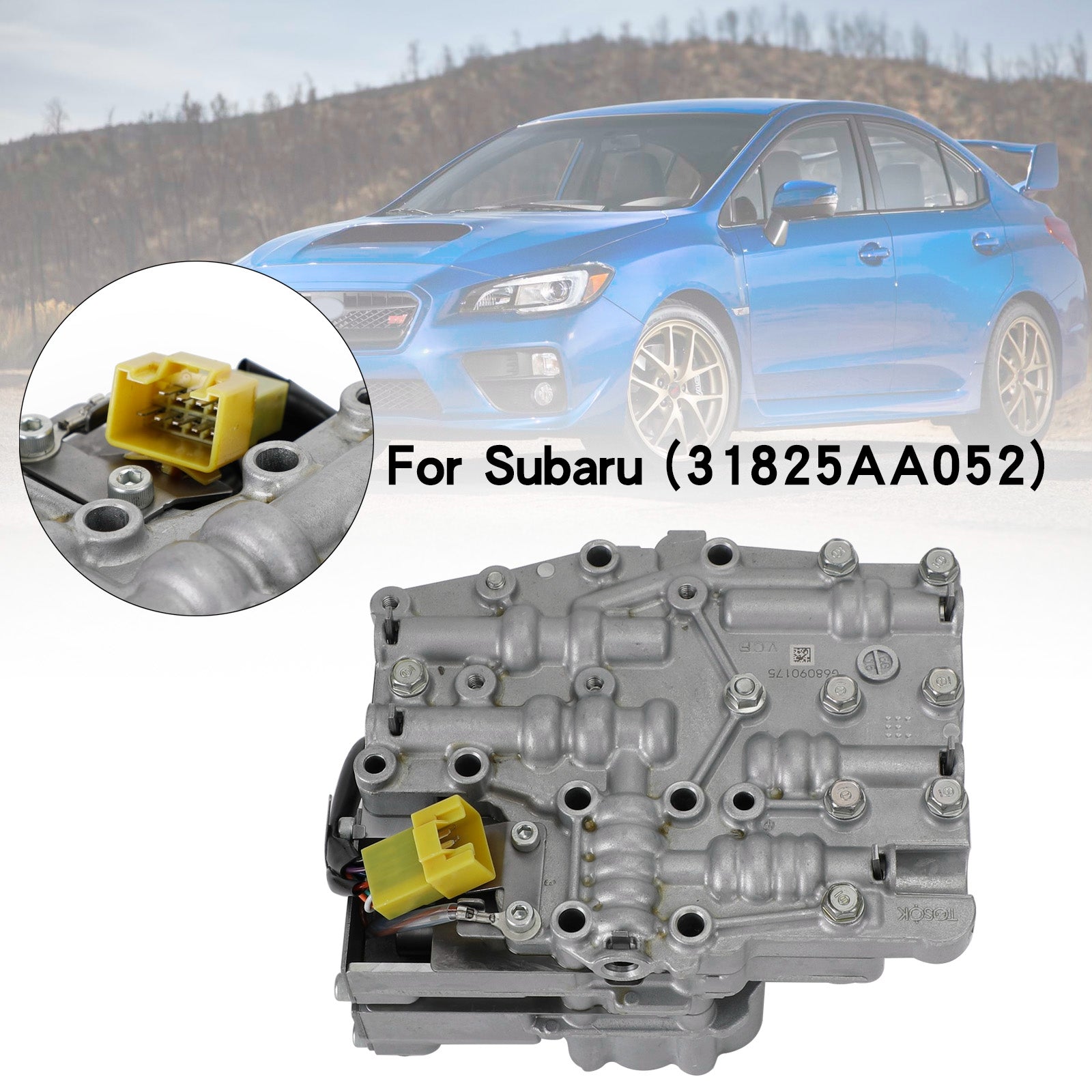 2012-2014 XV 1.6L 2.0L TR580 CVT Transmisión Cuerpo completo de válvula para Subaru (31825AA052)