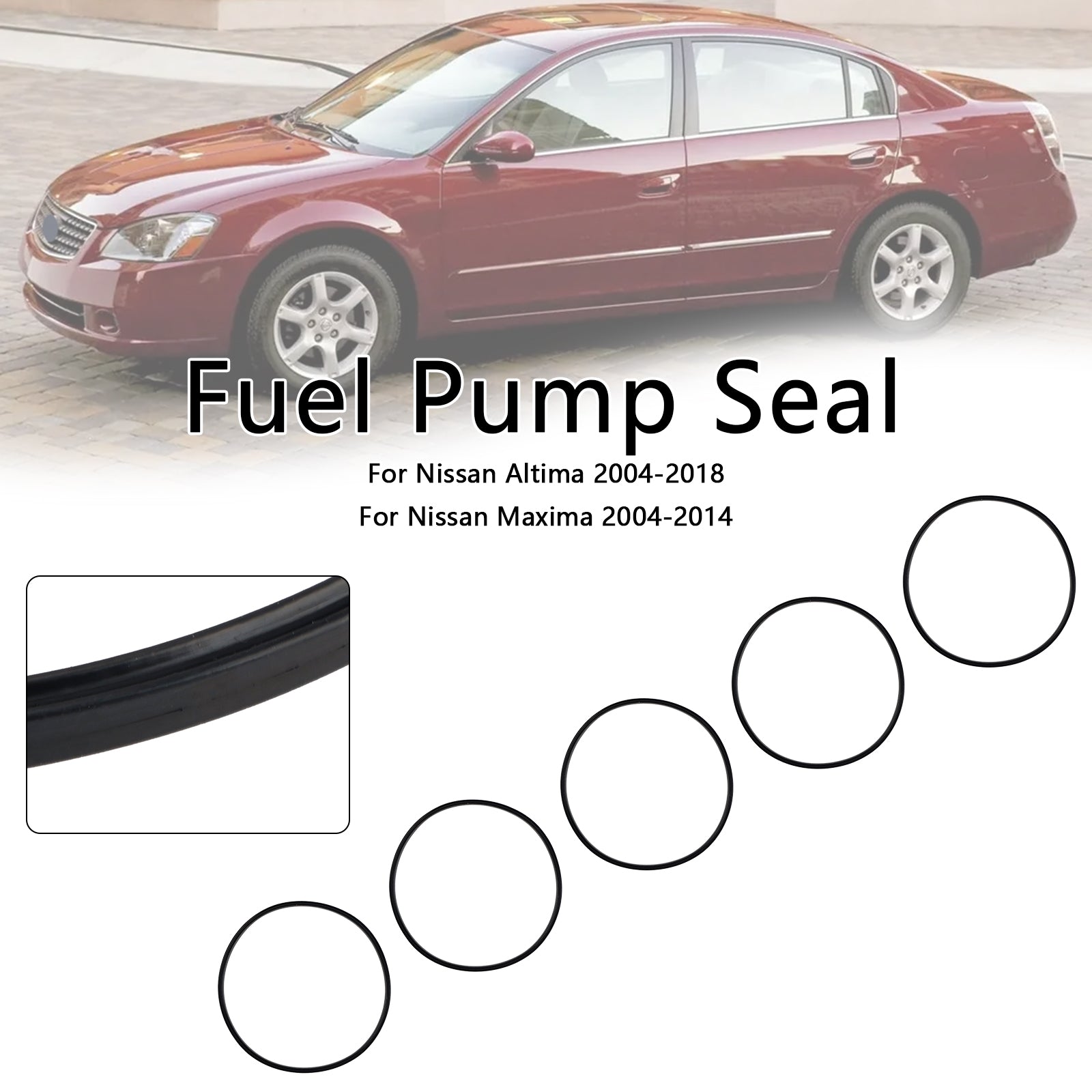 Fuel Pump Seal NI0515878 Fit Nissan Altima 2004-2018 Fit Quest 2004-2009