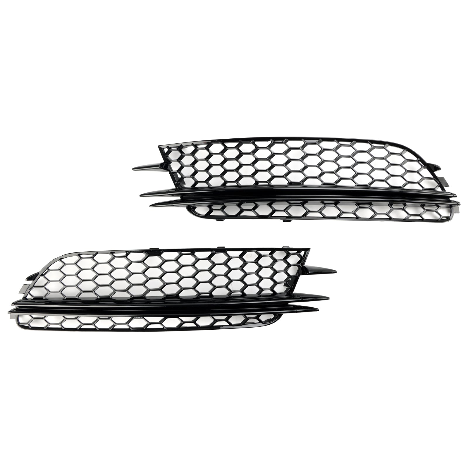 Audi A6 4G C7 2012-2015 2 piezas cubierta de luz antiniebla delantera bisel parachoques rejilla