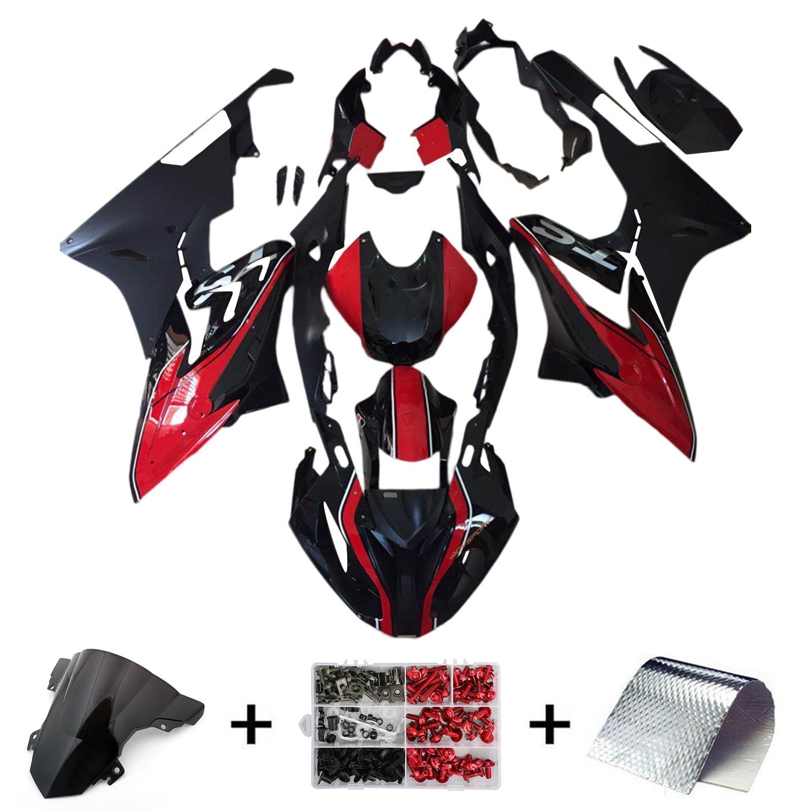 Amotopart BMW S1000RR 2015-2016 Fairing Kit Bodywork Plastic ABS