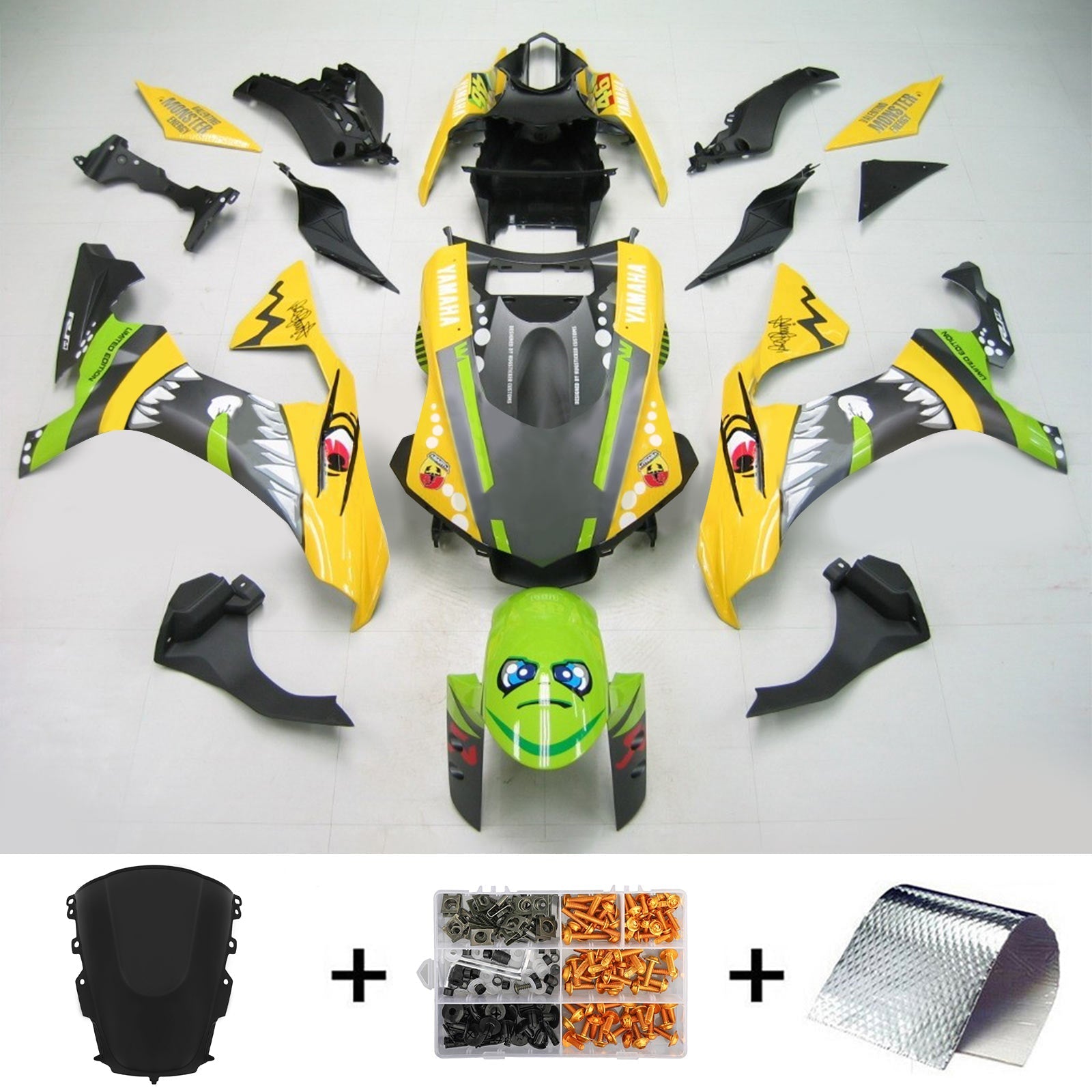 Yamaha YZF R1 2020-2024 Kit Carenado Carrocería Plástico ABS