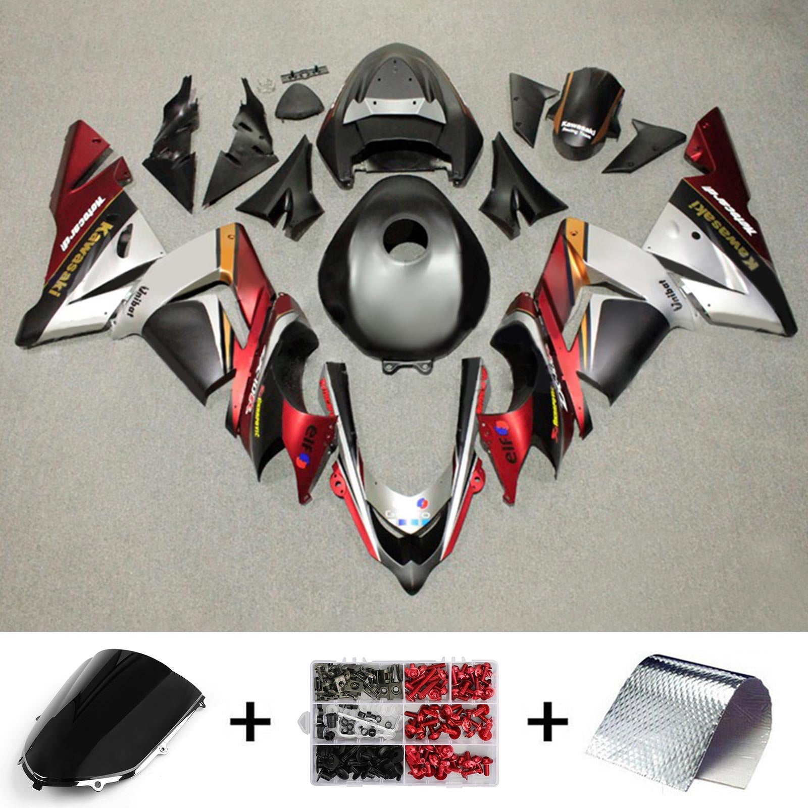 Kit Carenado Kawasaki ZX10R 2004-2005 Carrocería Plástico ABS