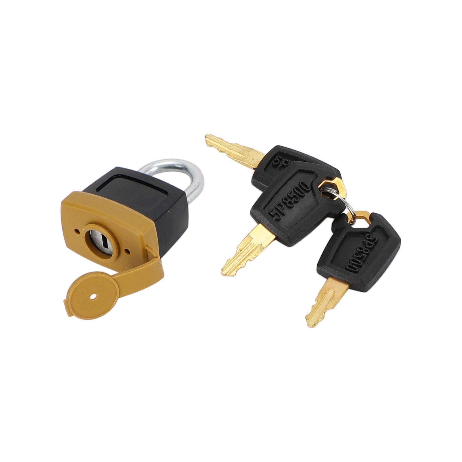 1Pcs Padlock Pad Lock W/3 New Keys For Caterpillar (CAT) 5P8500 246-2641