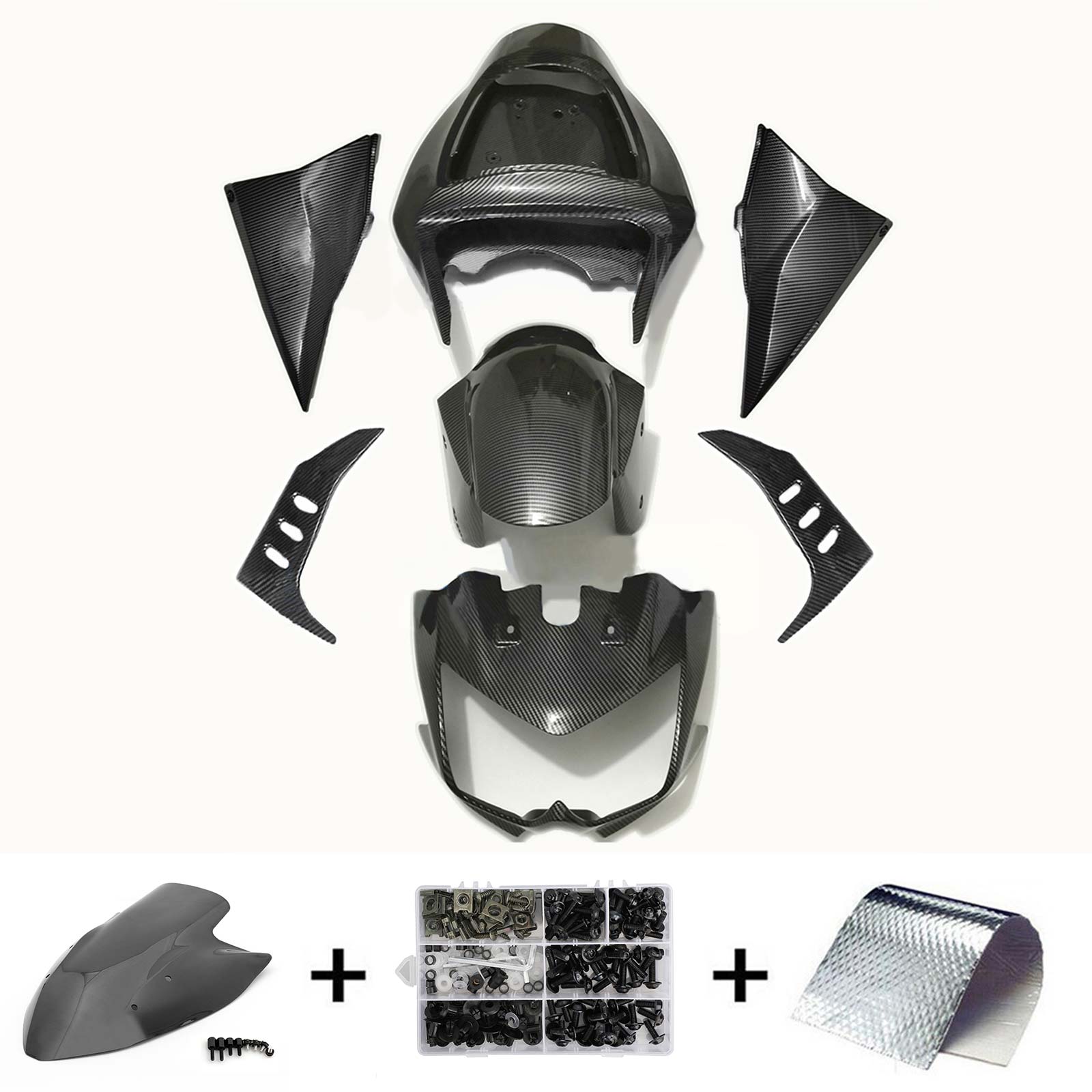 Kit Carenado Kawasaki Z1000 2003-2006 Carrocería Plástico ABS