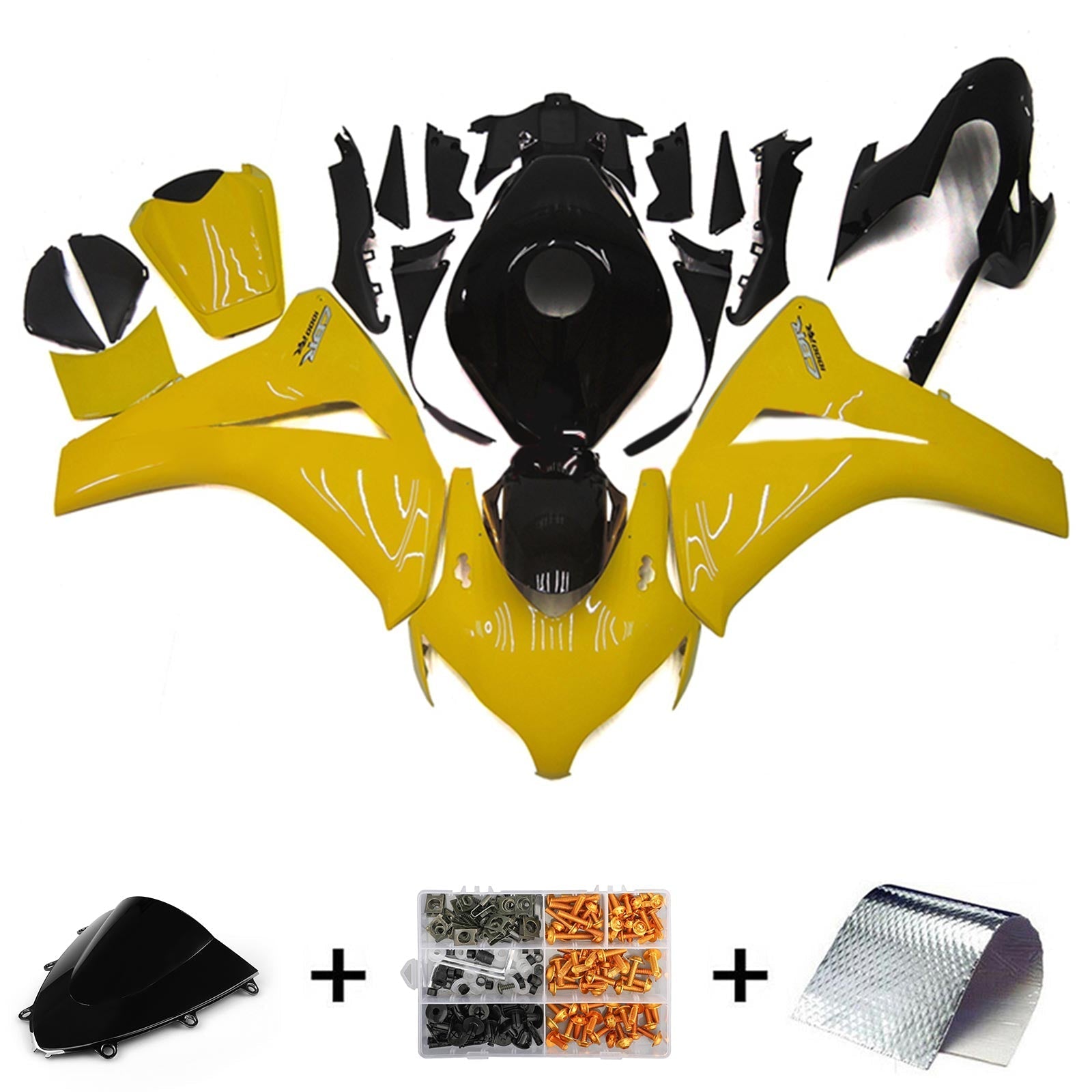 Honda CBR1000RR 2008-2011 Kit Carenado Carrocería Plástico ABS