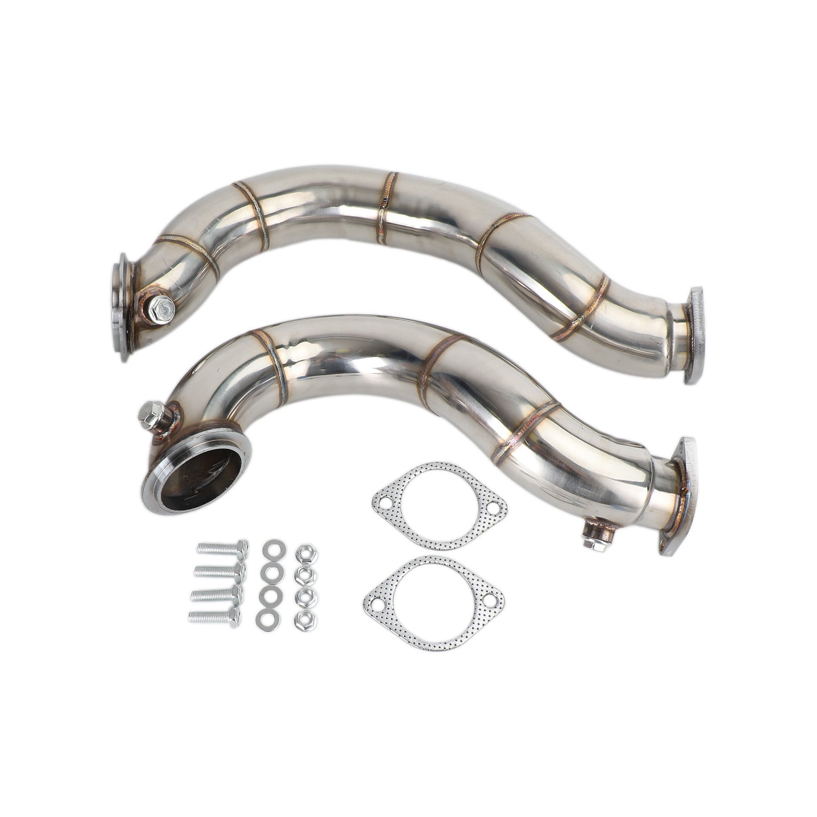 BMW N54 2007-2011 335i E90 E92 3 inch Stainless Steel Exhaust Downpipe Pipes compatible for Generic