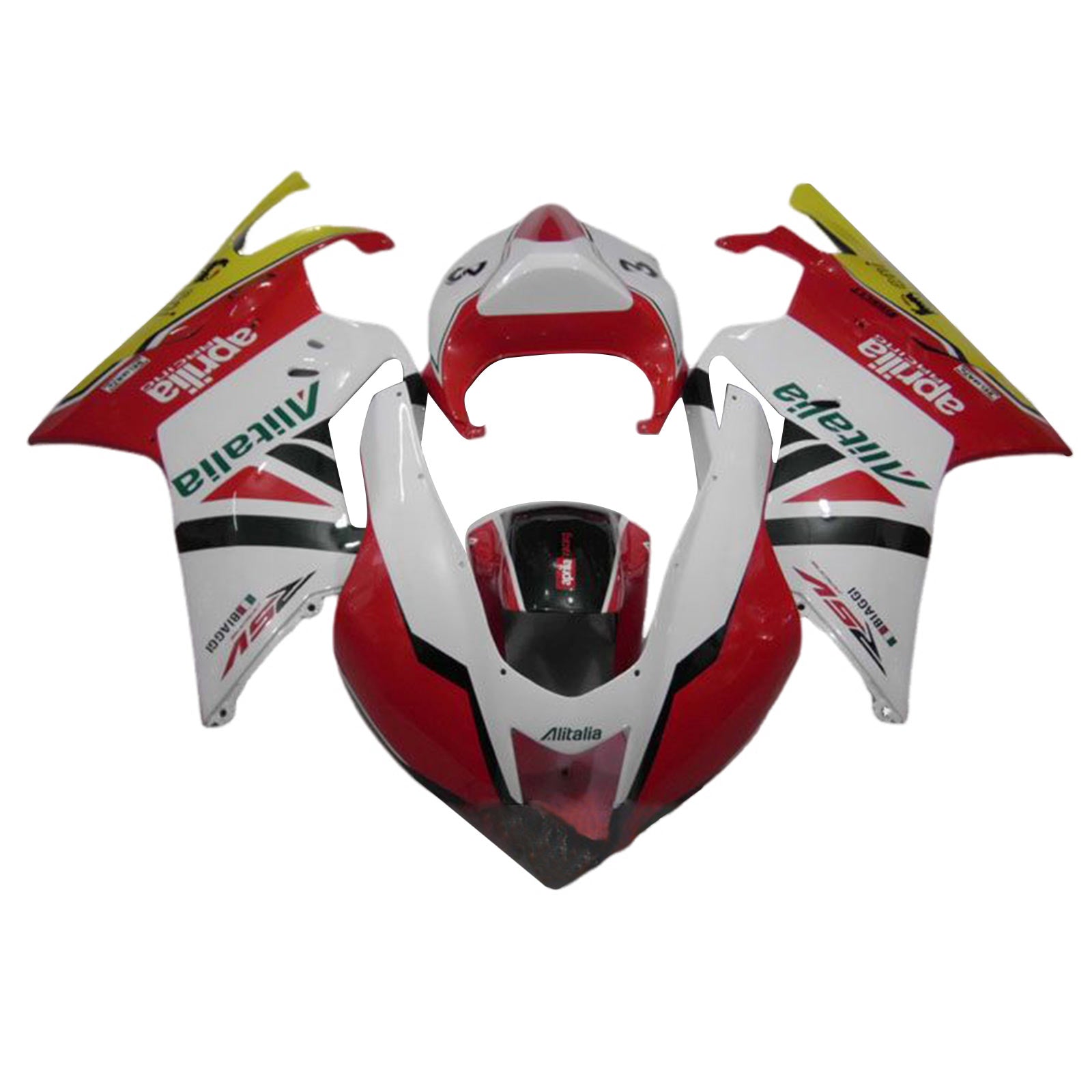 Amotopart Aprilia RSV1000 2003-2006 Fairing Kit Bodywork Plastic